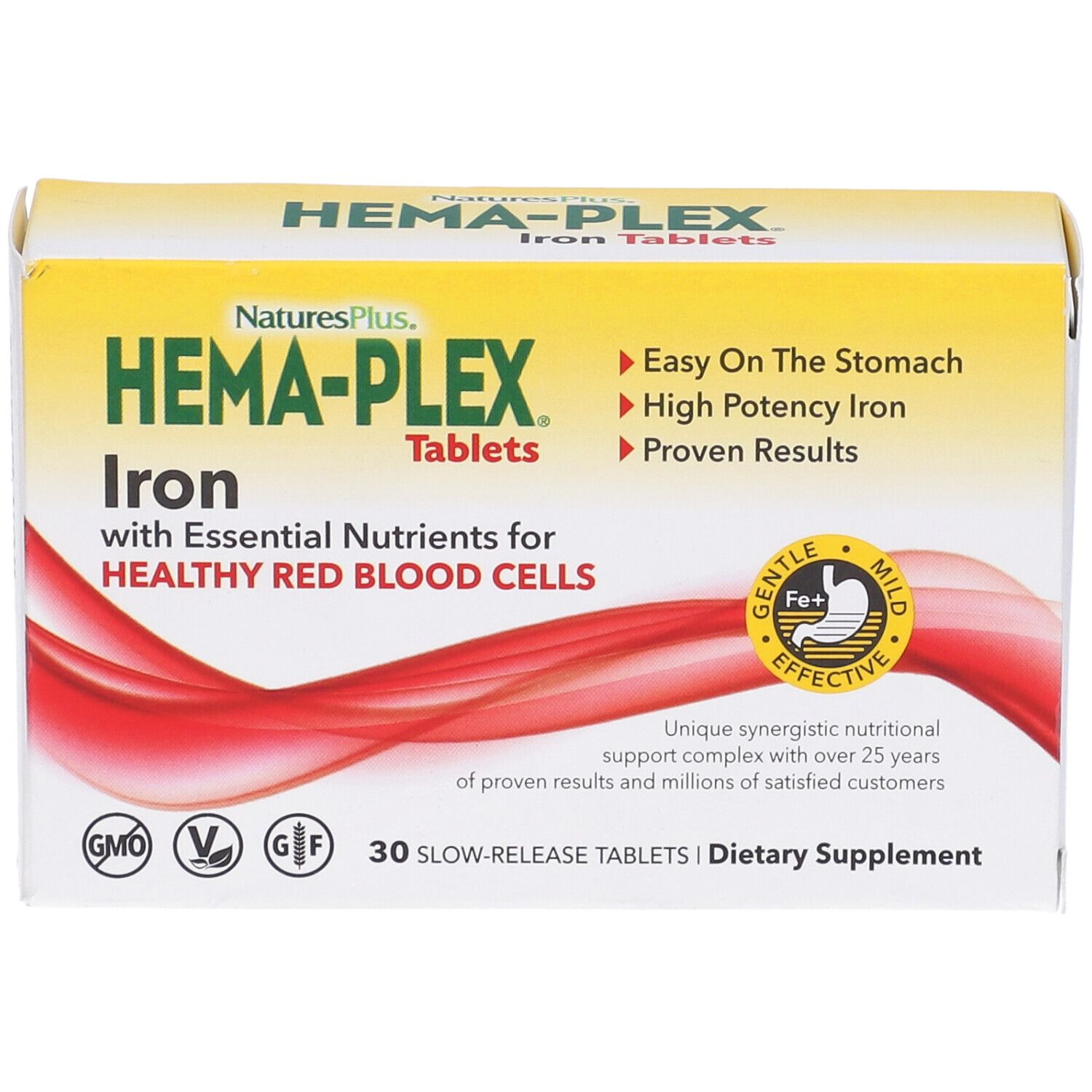 Hema Plex Ferro Organico 30 Tavolette