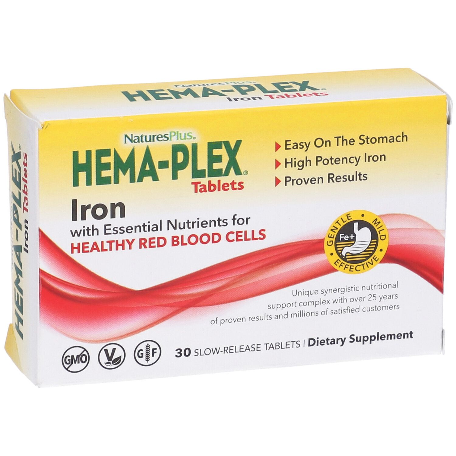 Hema Plex Ferro Organico 30 Tavolette