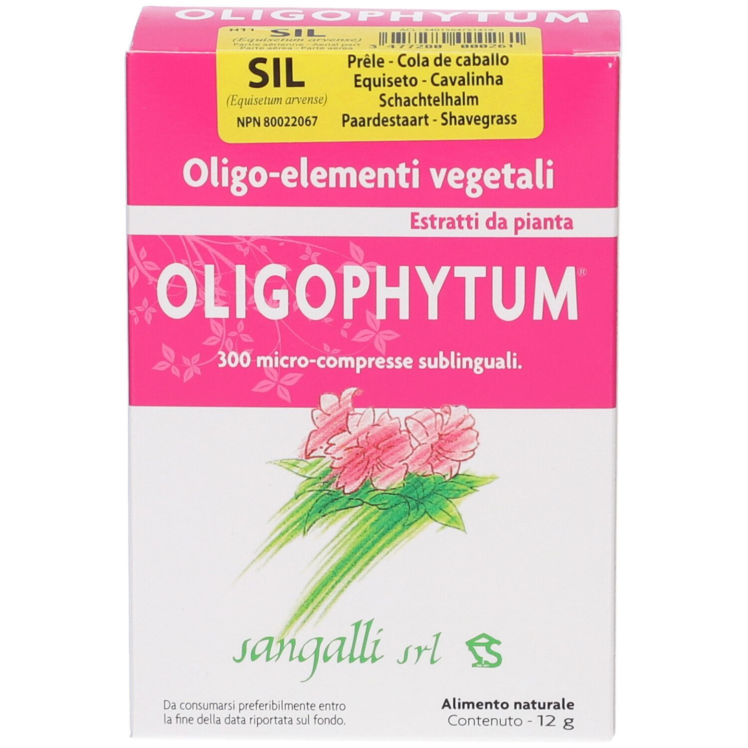 Oligophytum SIL – Silicio estratto dall’Equiseto