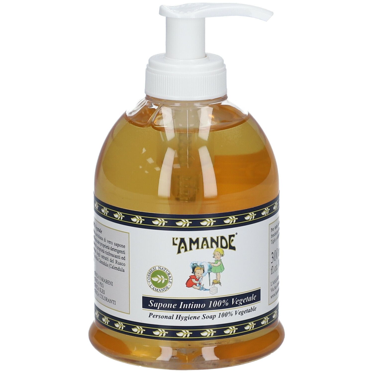 L'Amande® Sapone Intimo 100% Vegetale 300 ml