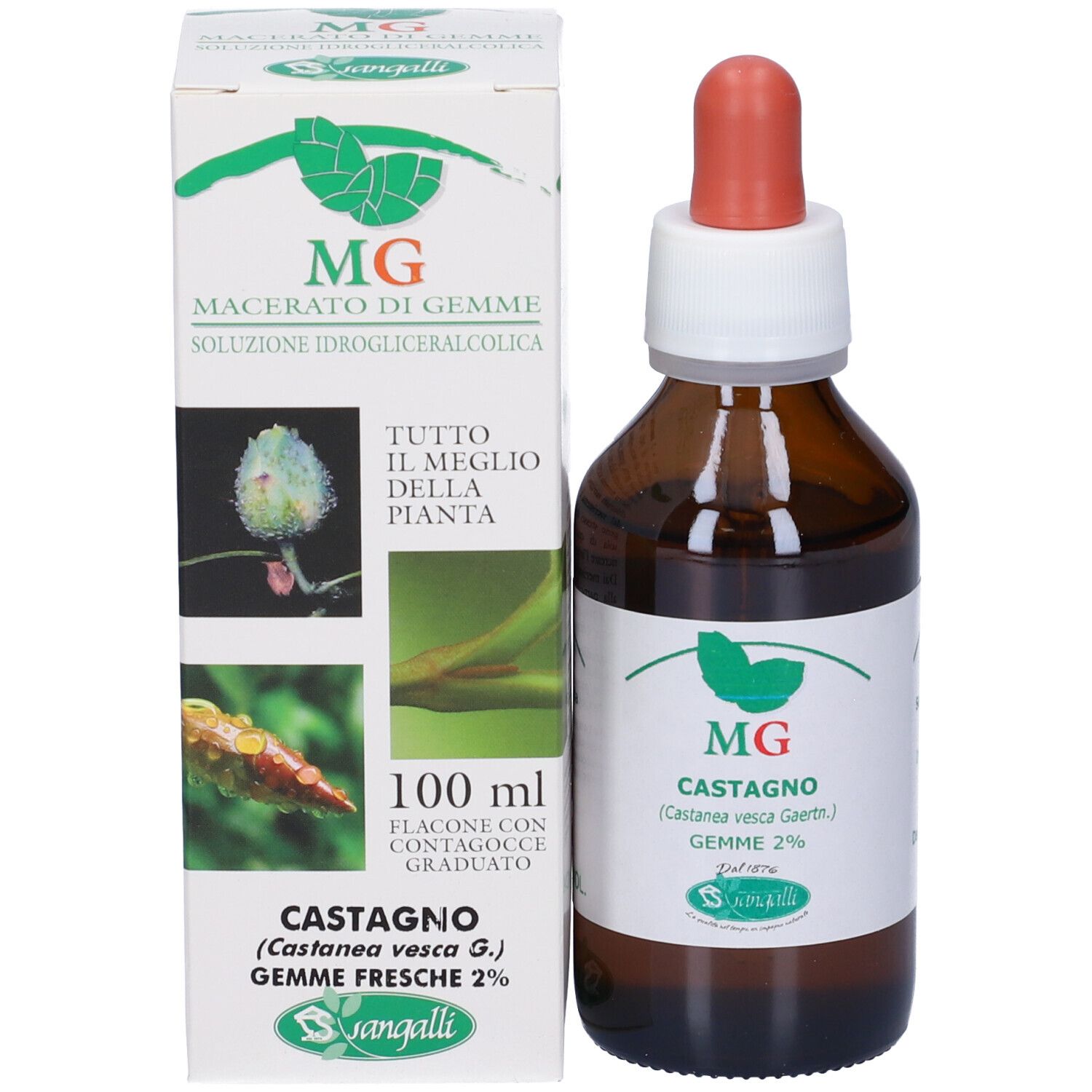 Sangalli Castagno Macerato Glicerico Gocce