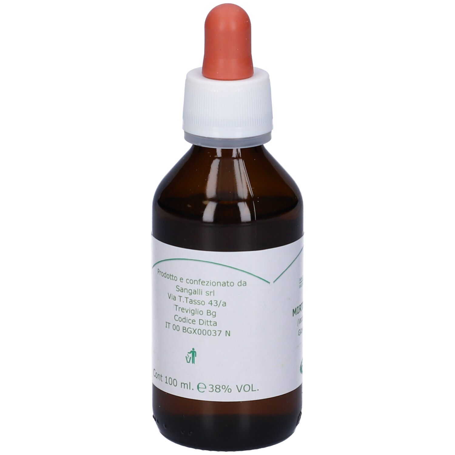 Mirtillo Ro Macerato Glicerico 100 Ml