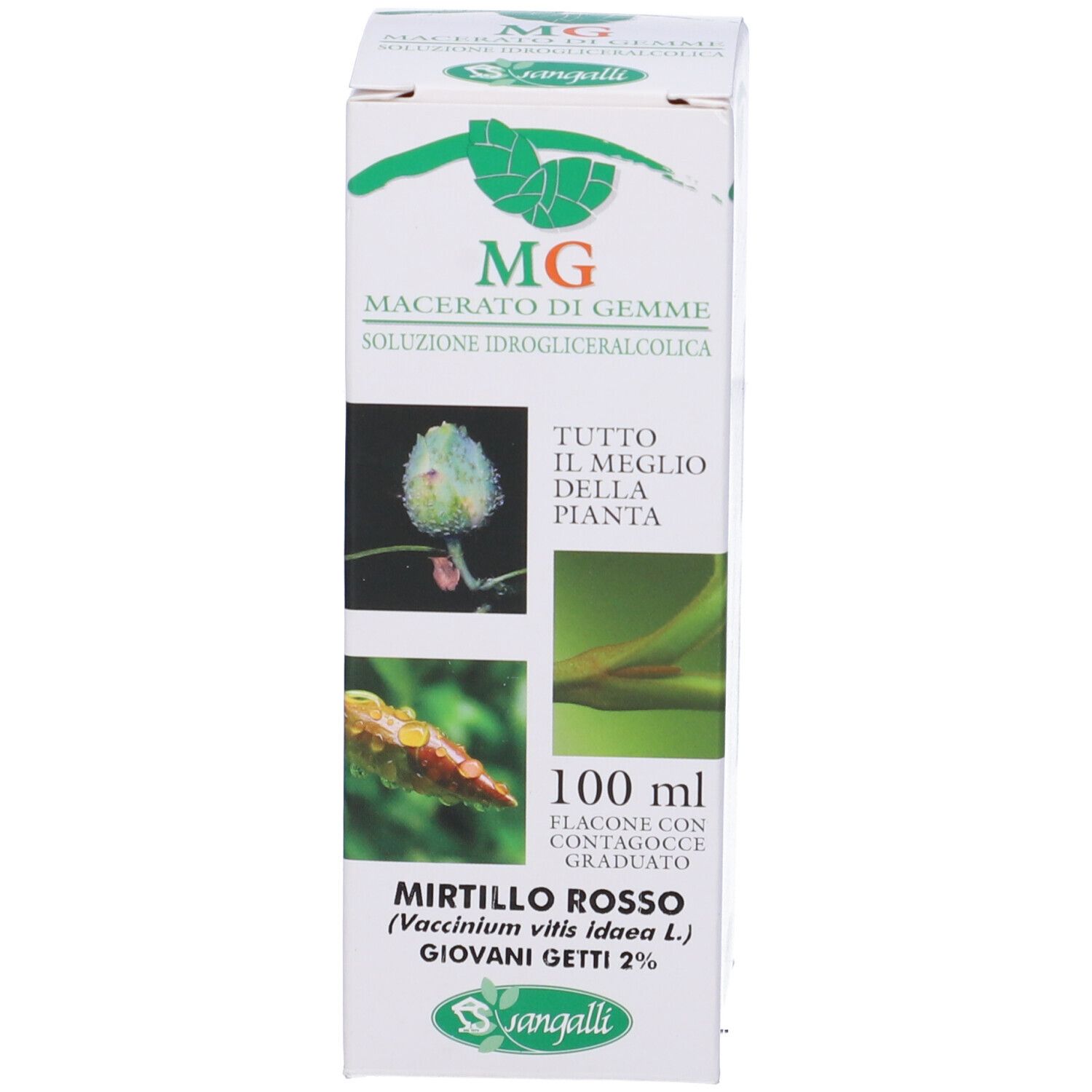 Mirtillo Ro Macerato Glicerico 100 Ml