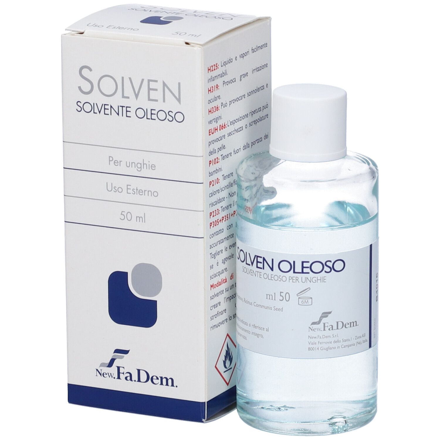 New.Fa.Dem. SOLVEN Solvente Oleoso