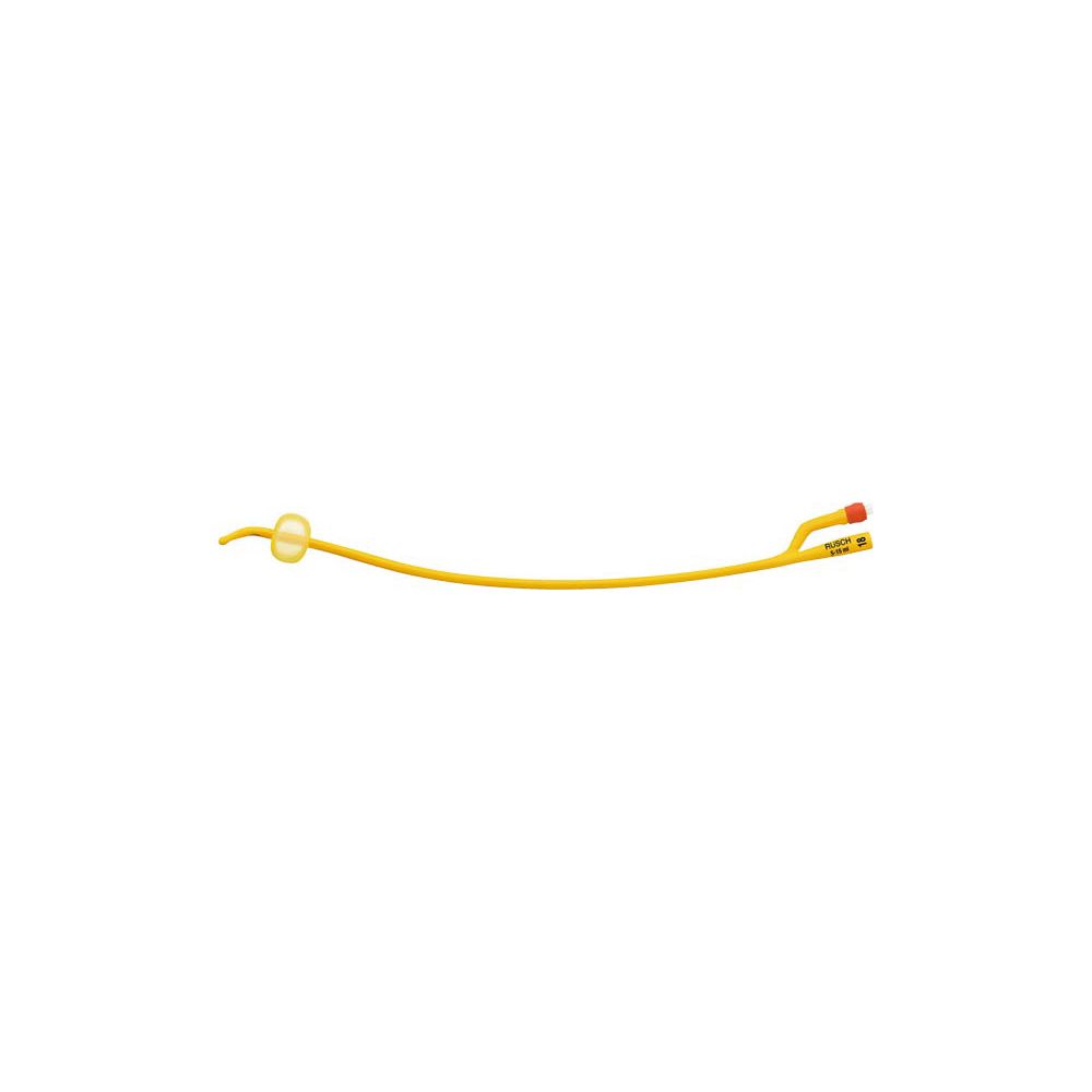 Catetere Foley A Media Permanenza  Rusch Gold Plus A 2 Vie In Silkolatex Lattice-Silicone Per Adulto Ch16 Lunghezza 40 Cm Punta Tiemann A 1 Fori Palloncino 5-15 Ml 1 Pezzo