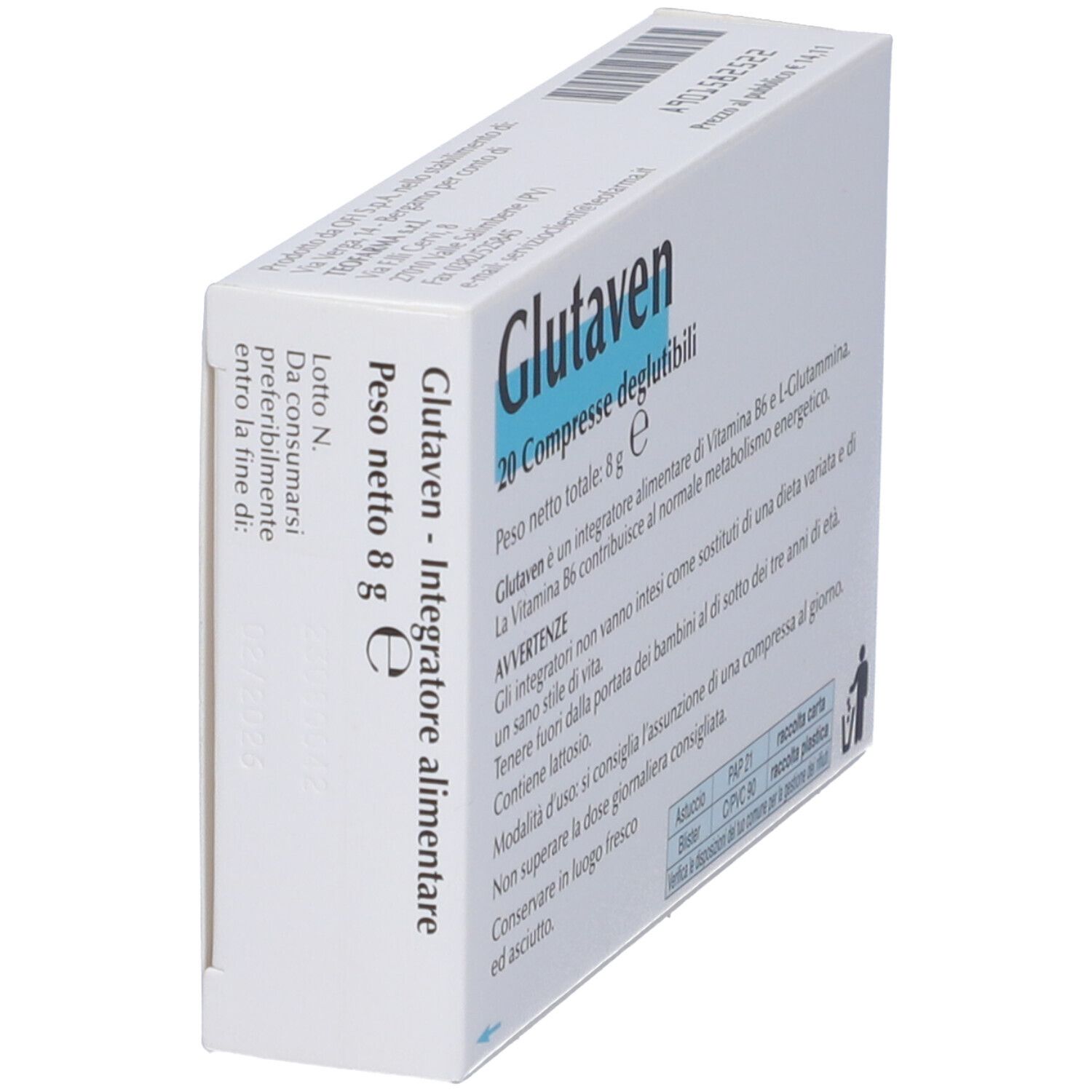 Glutaven 20 Compresse