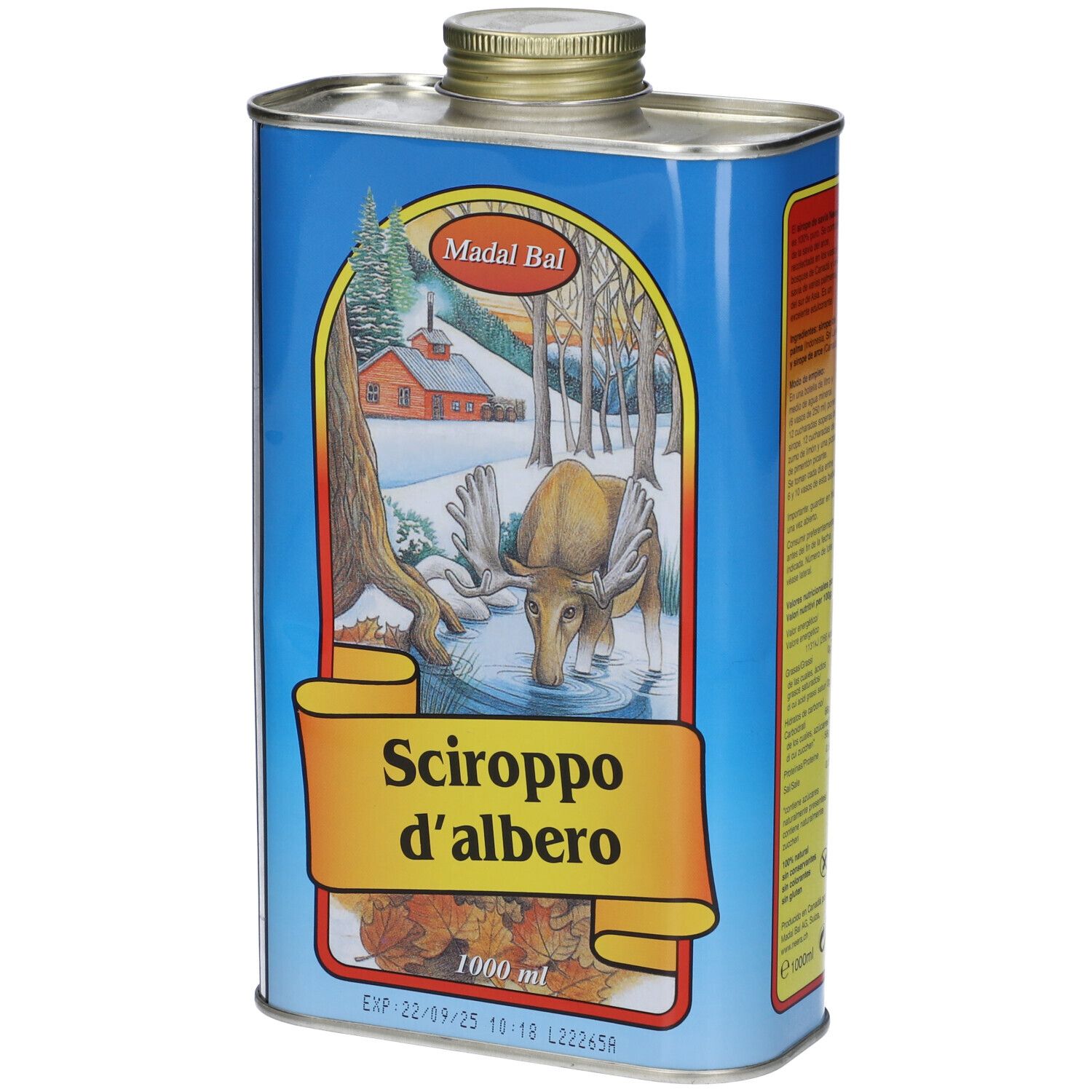 Sciroppo Albero Lattina 1 L