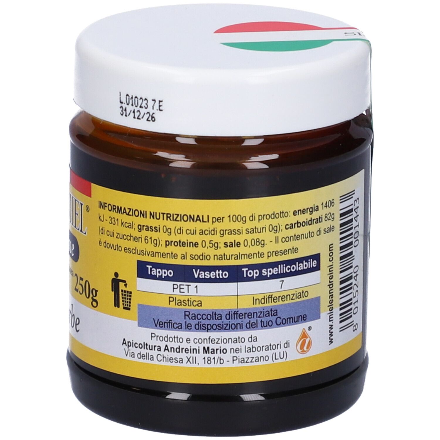 Tisamiel 7 Erbe 250 G
