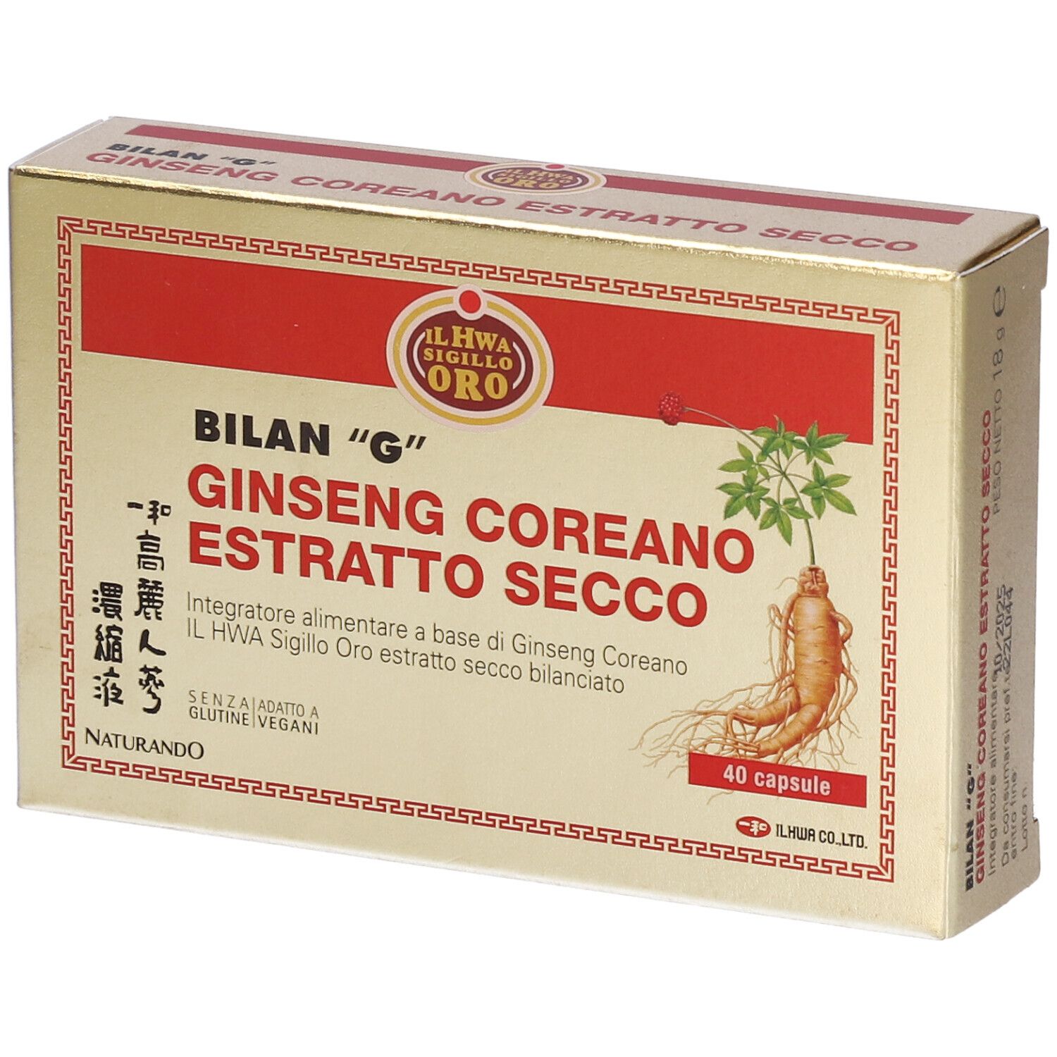 Ginseng Bilan-G 40 Capsule