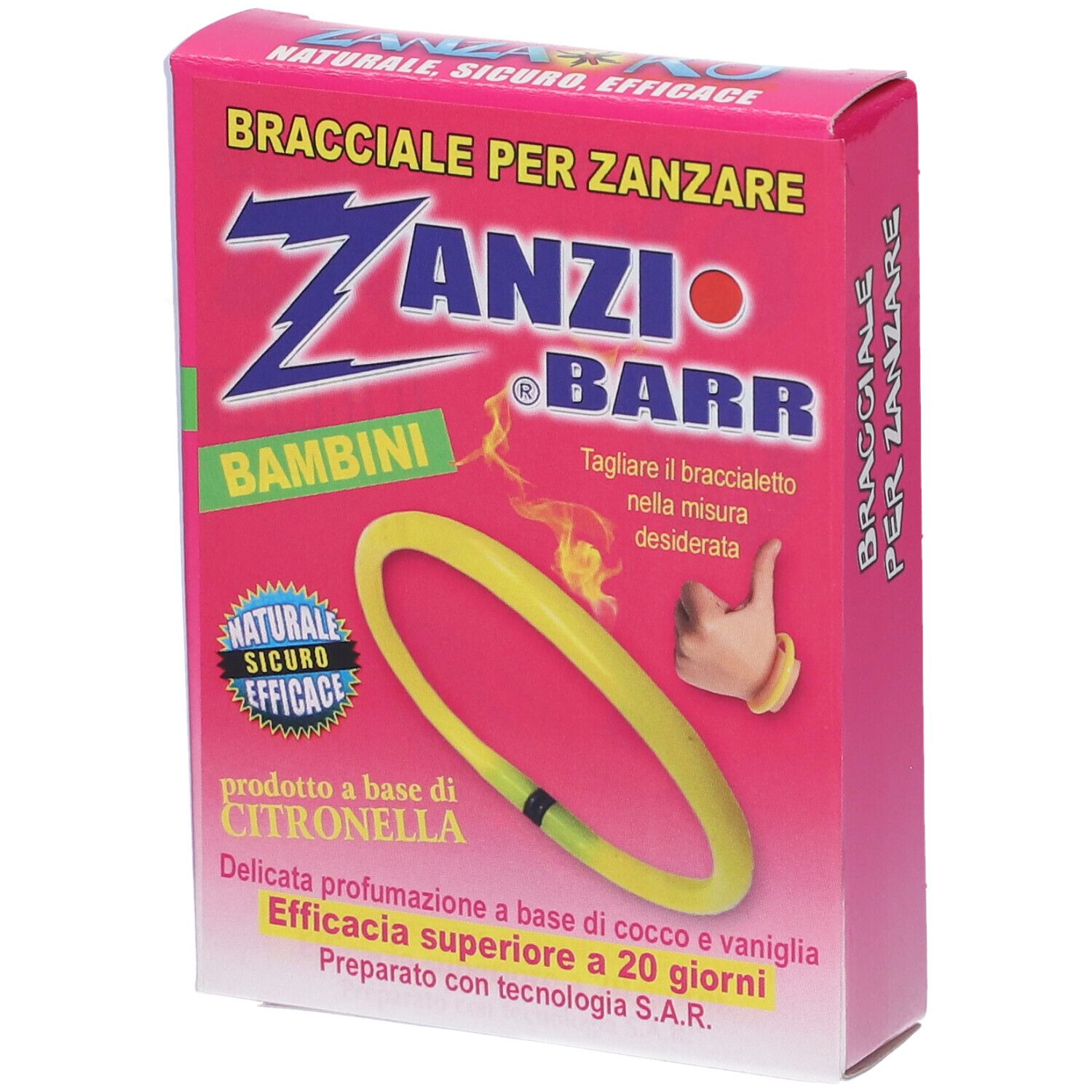 Zanzi Barr Bracciale Insettorepellente Bambini