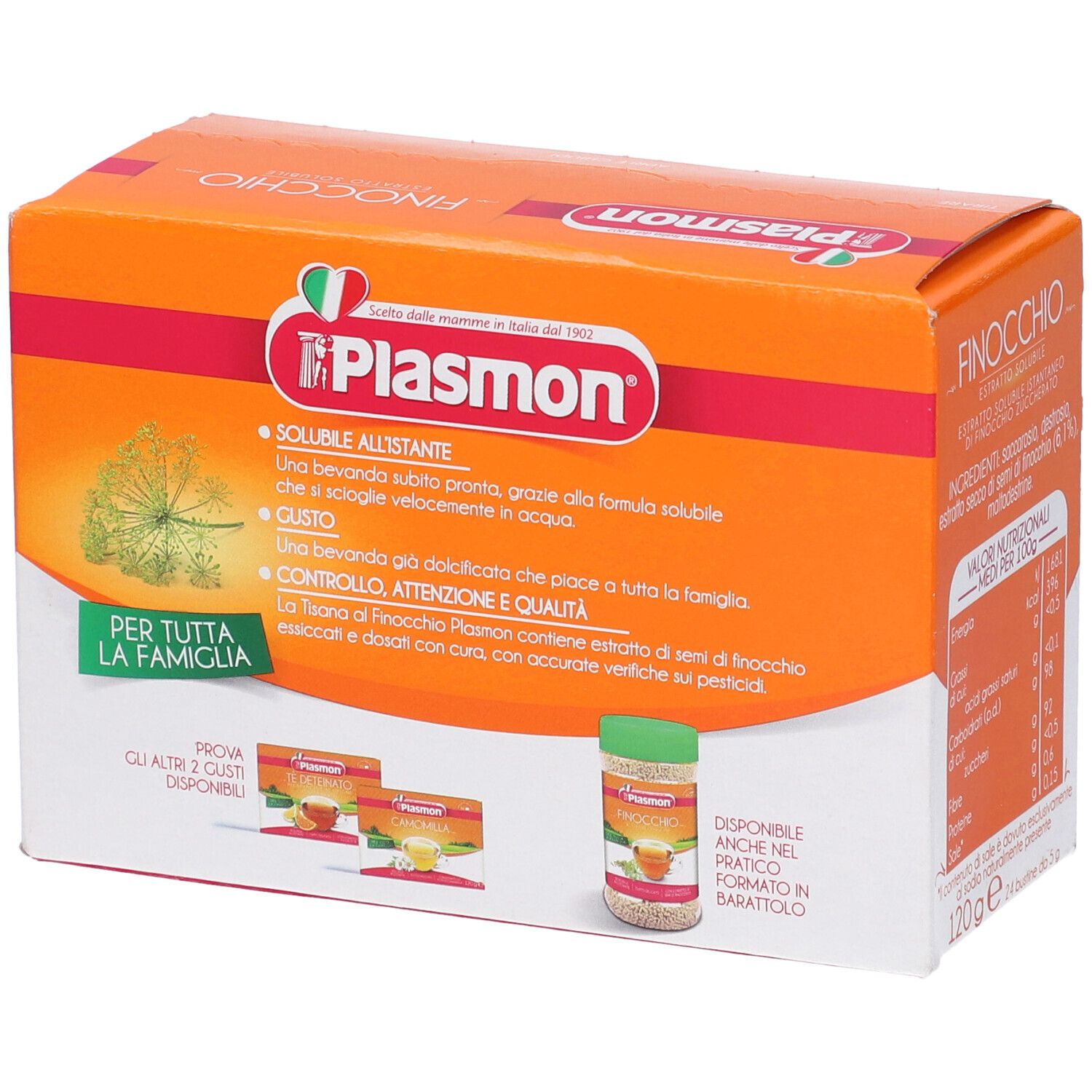 Plasmon Tisana al Finocchio 24 Bustine