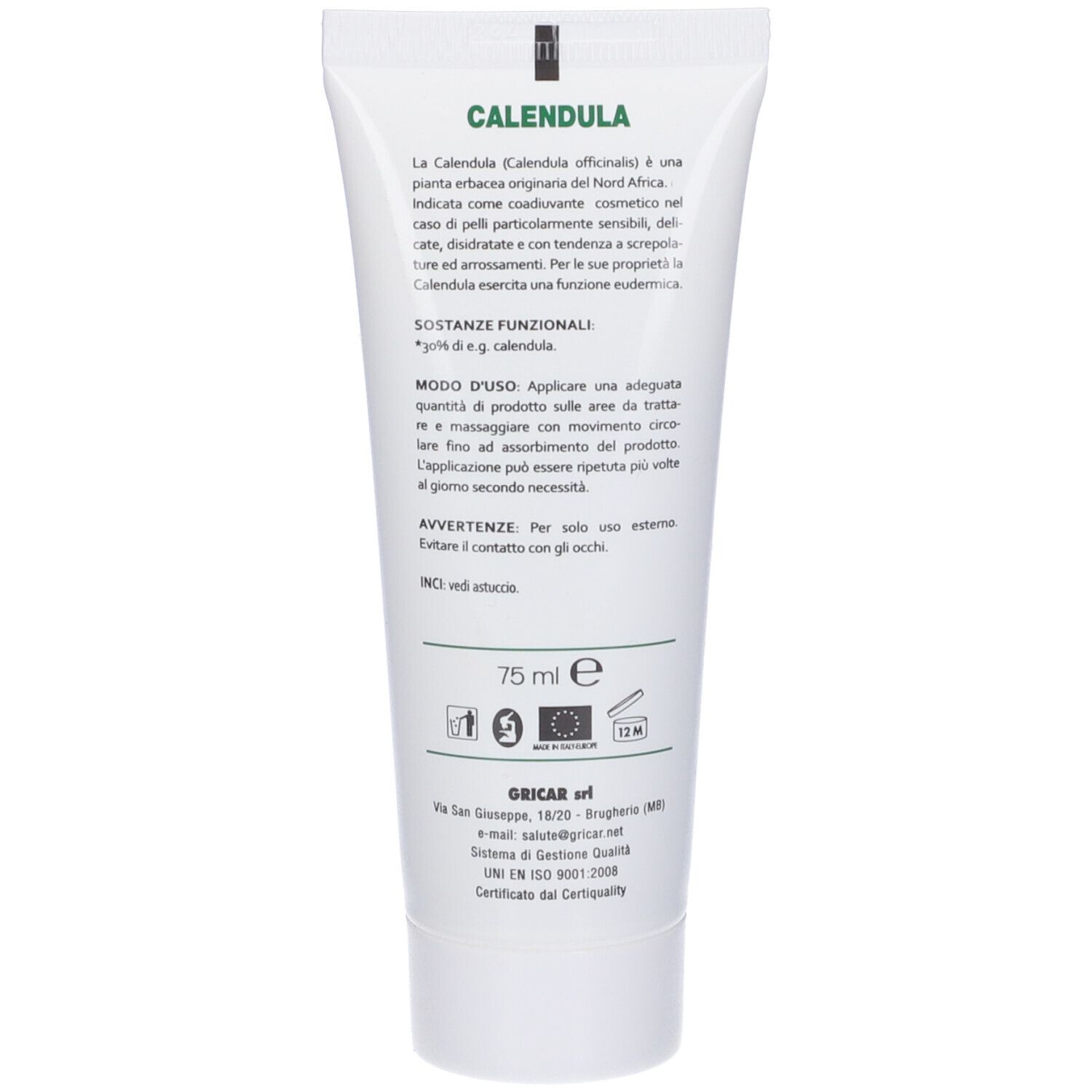Calendula Crema Comp Viso 75 G