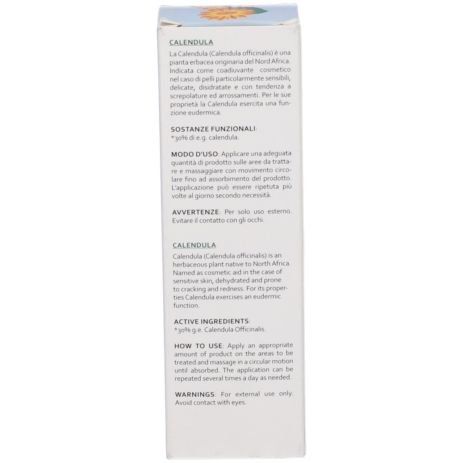 Calendula Crema Comp Viso 75 G