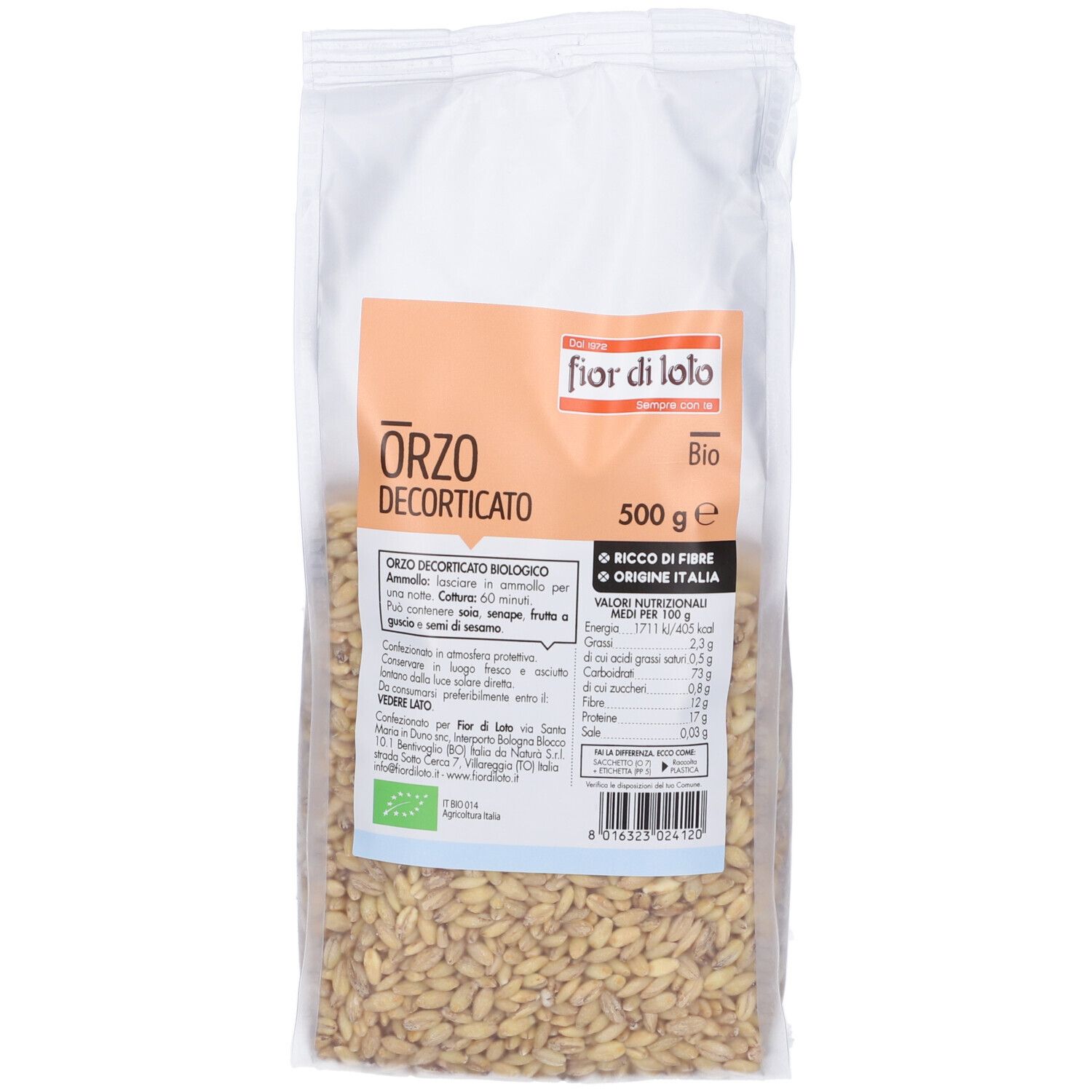 Orzo Decorticato 500 G