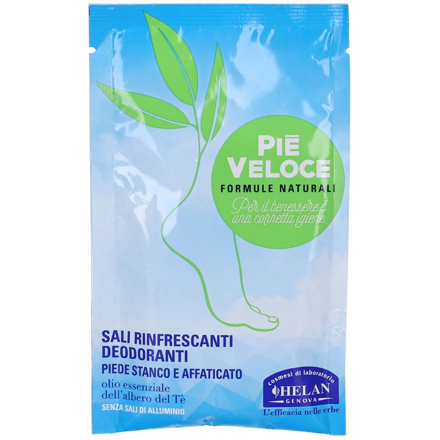 Helan PIE VELOCE Sali Rinfrescanti Deodoranti 50g