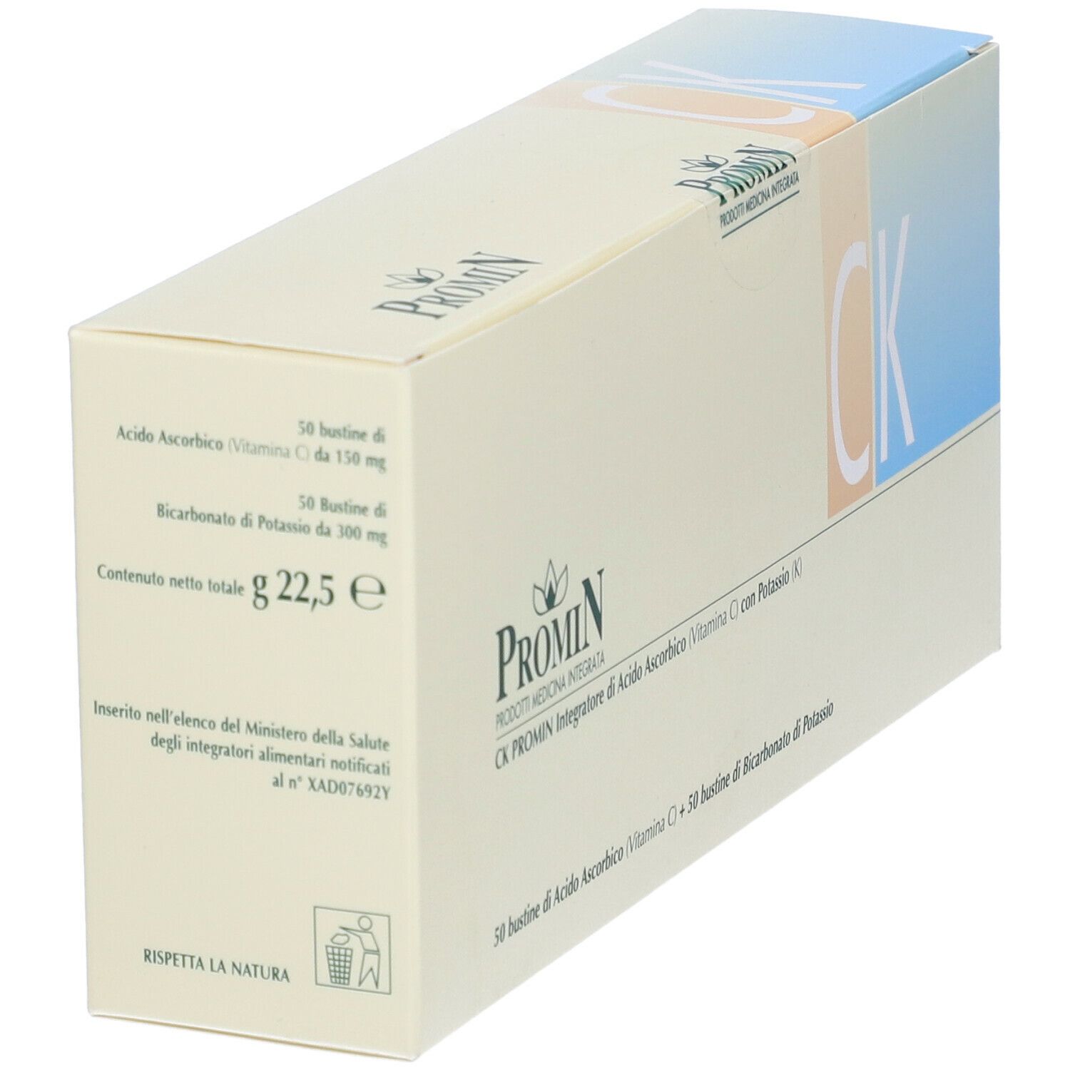 Ck Promin Acido Ascorbico + Bicarbonato 100 22,5 G
