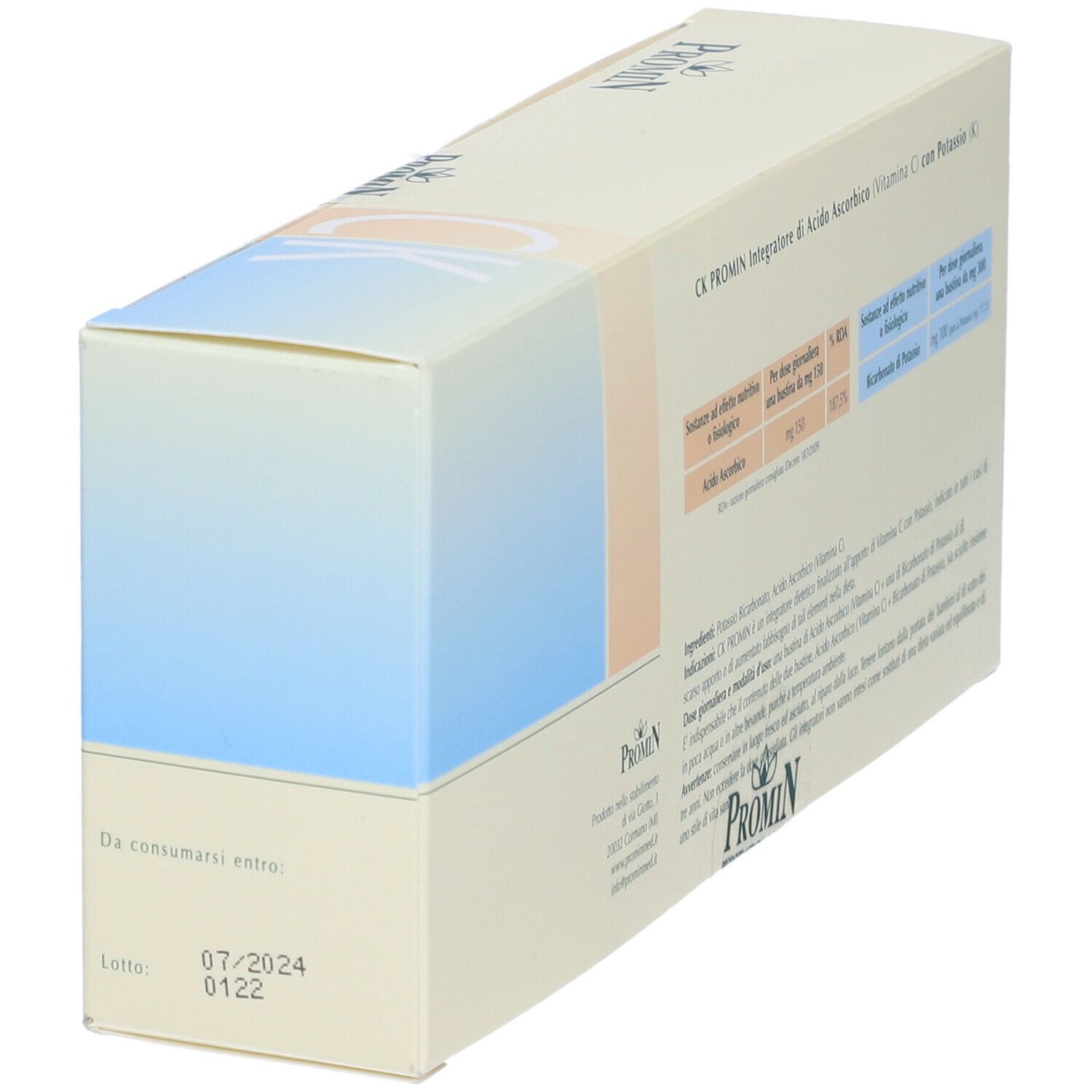 Ck Promin Acido Ascorbico + Bicarbonato 100 22,5 G