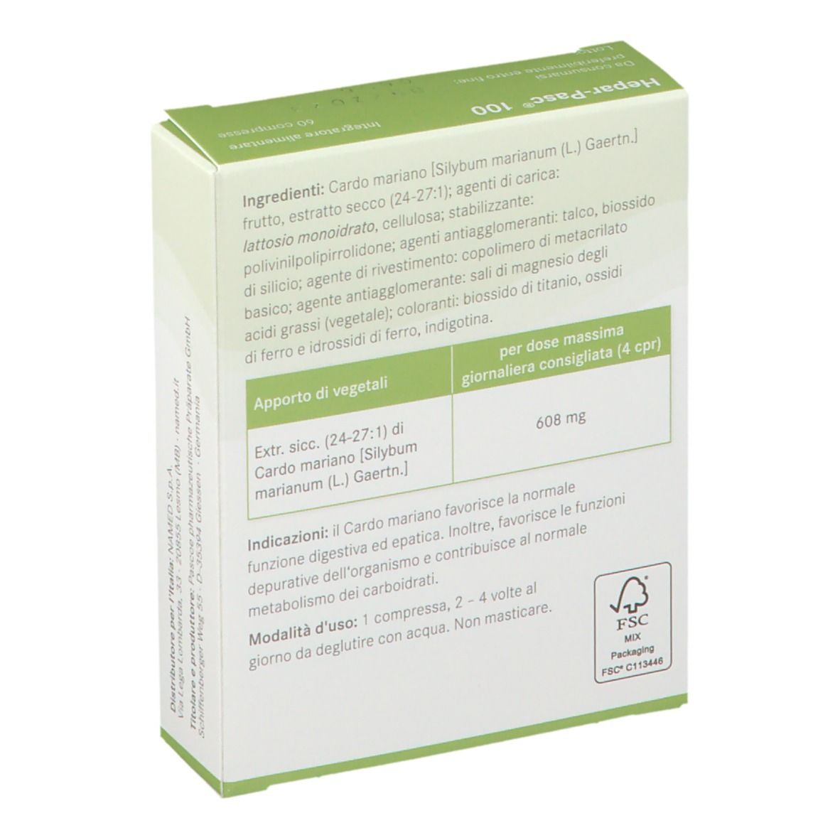 NAMED® Pascoe Hepar-Pasc® 100