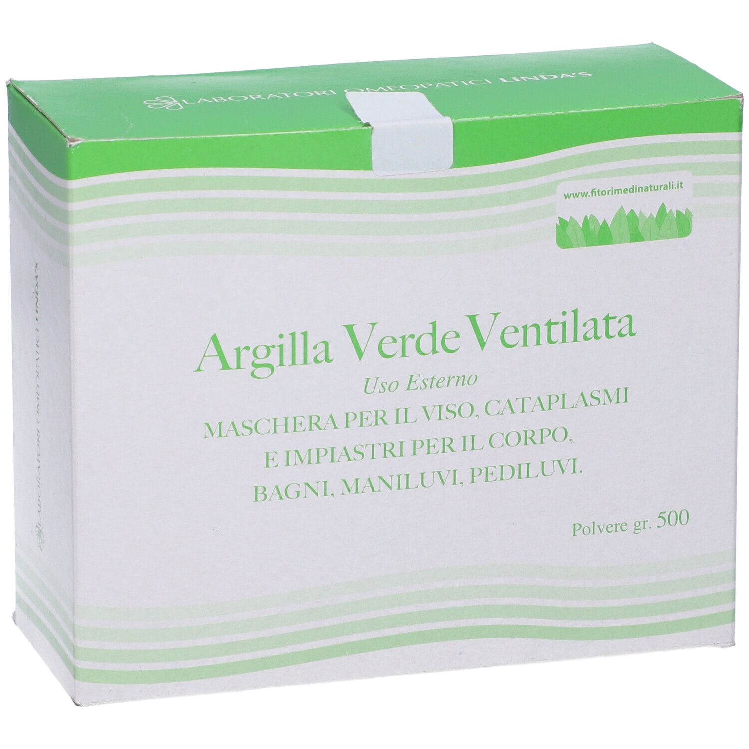 Argilla Verde Ventilata 500G