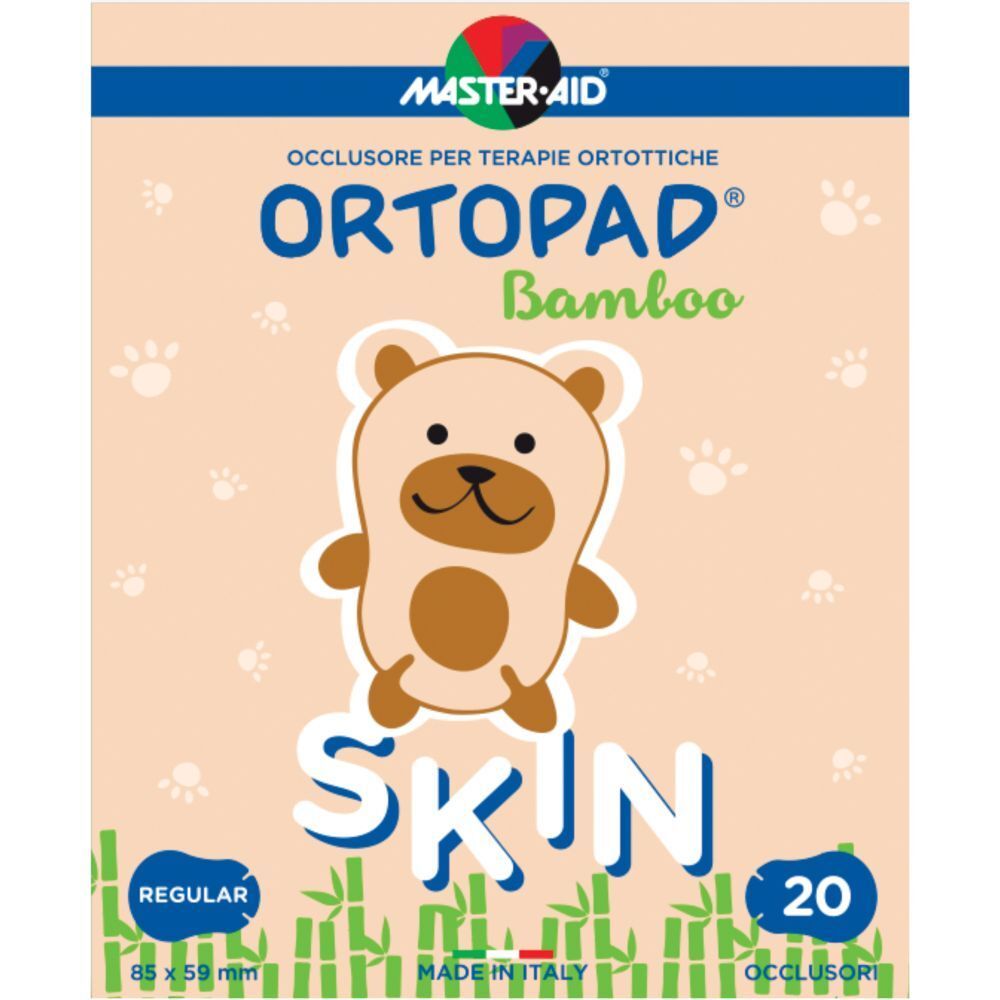 Cerotto Oculare Per Ortottica Ortopad Skin Regular 20 Pezzi