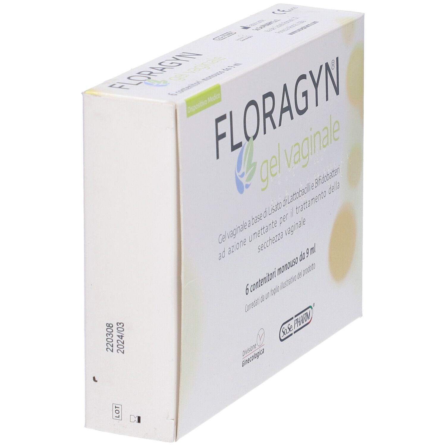 Gel Vaginale A Base Di Lattobacilli Lisati Floragyn Gel 6 Tubetti Monodose 9Ml