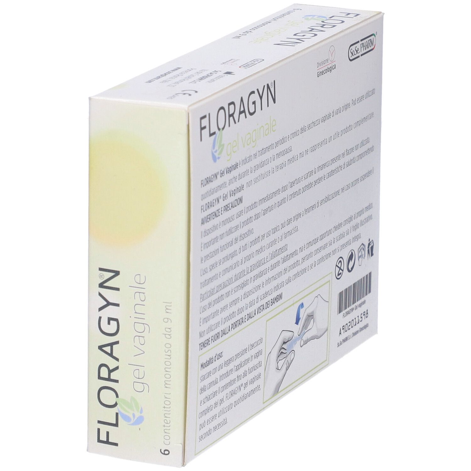 Gel Vaginale A Base Di Lattobacilli Lisati Floragyn Gel 6 Tubetti Monodose 9Ml