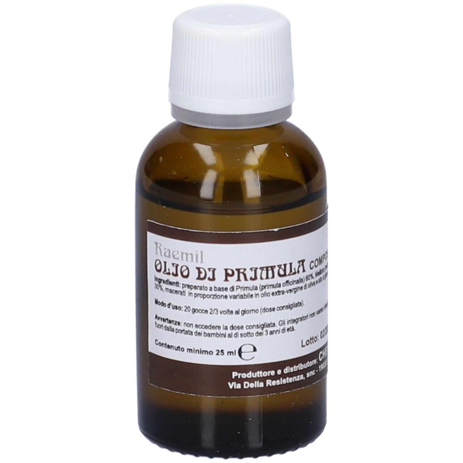Raemil Primula Olio 25 Ml