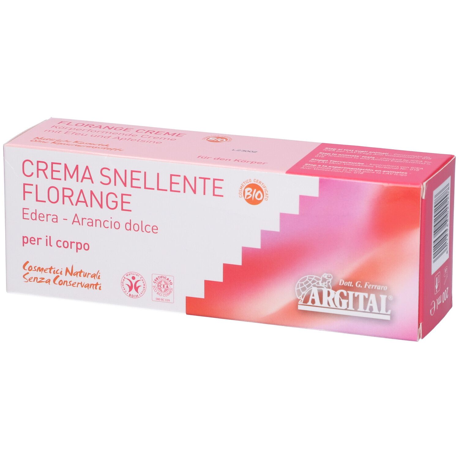 Crema Snellente Florange 200 Ml