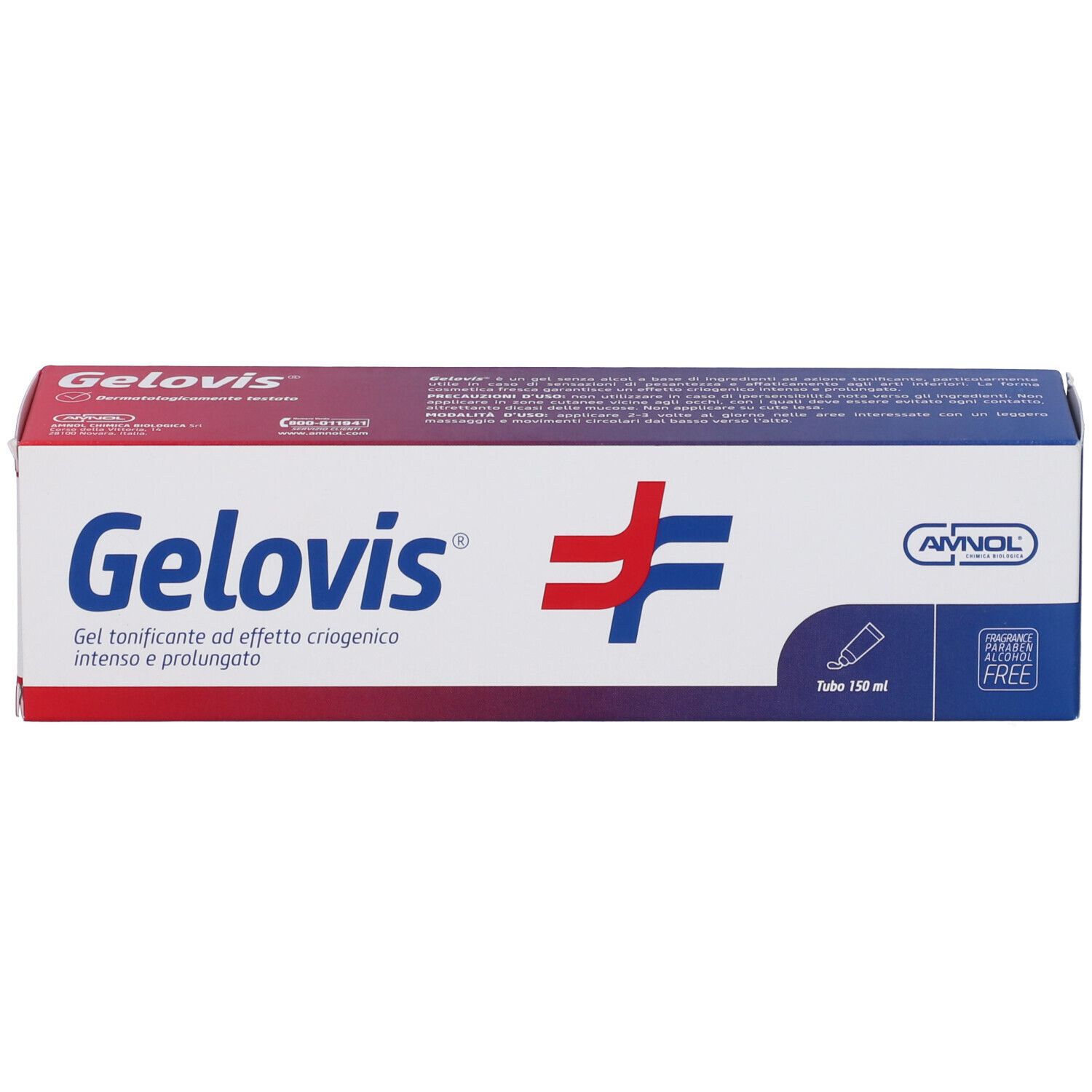 Gelovis Gel Gambe 150 Ml