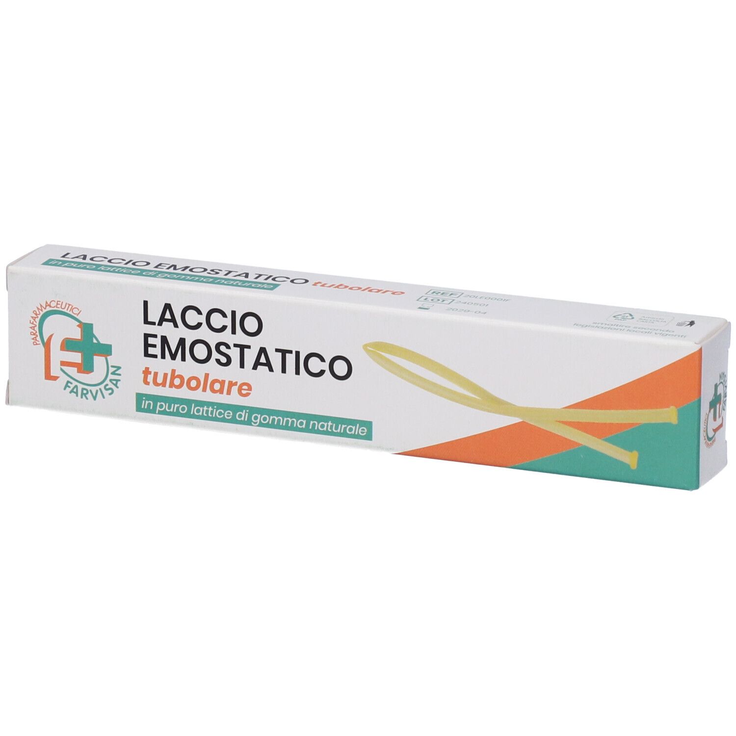Laccio Emostatico Tubolare. Confezione Singola