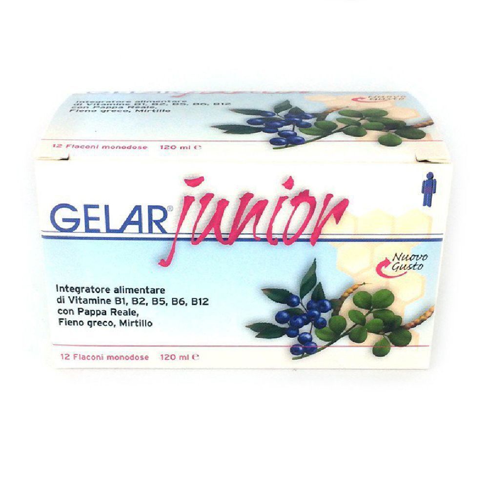 Gelarjunior 12 Flaconi Monodose 10 Ml