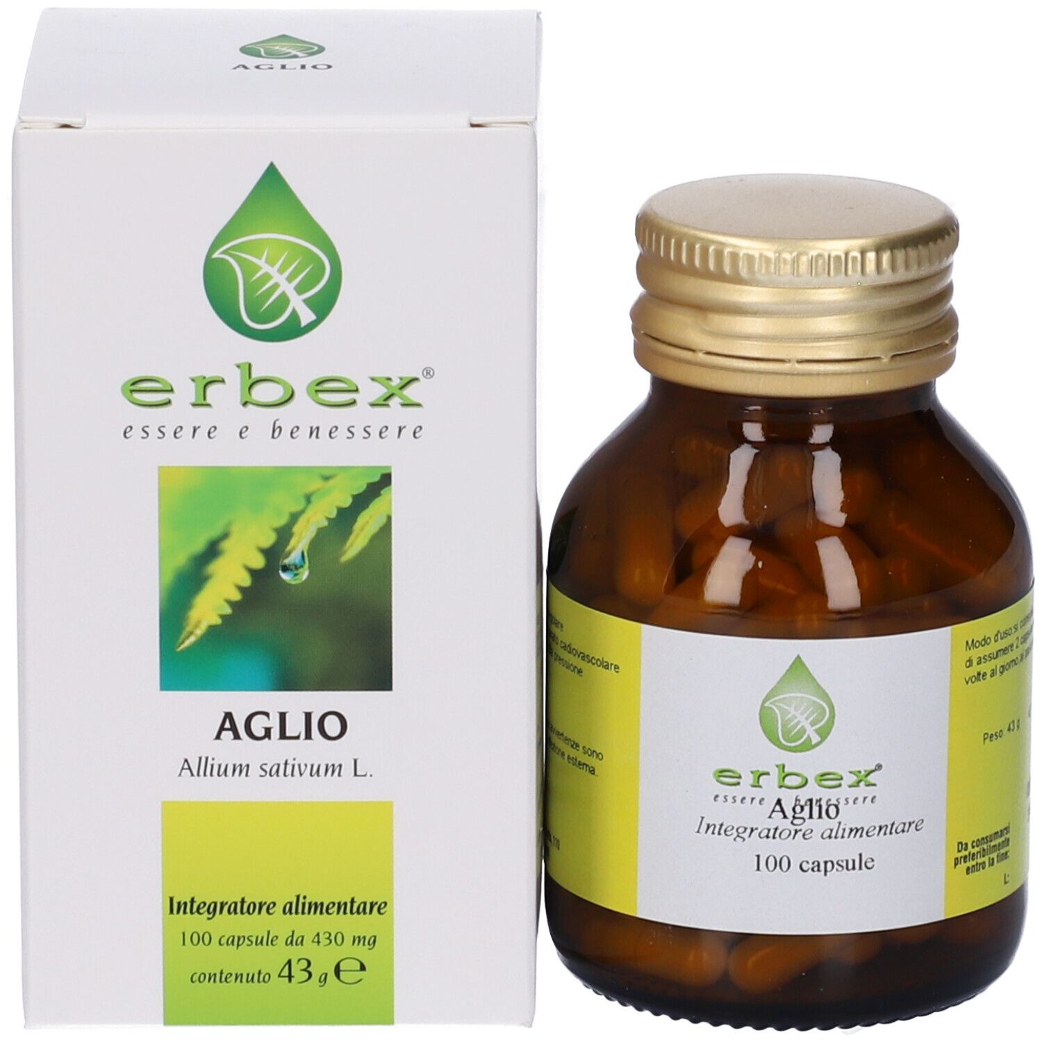 Erbex Aglio Capsule