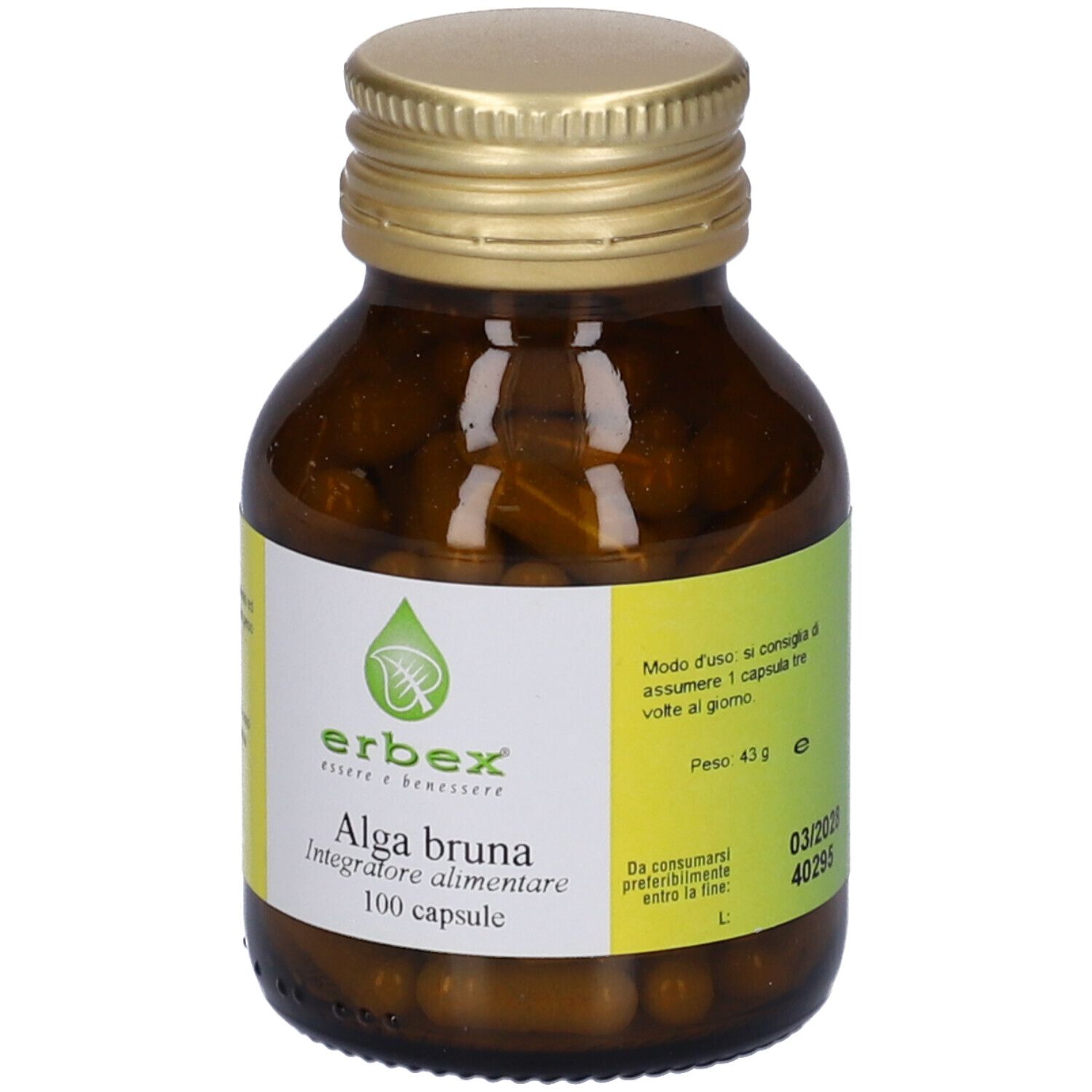 Erbex Alga Bruna Capsule
