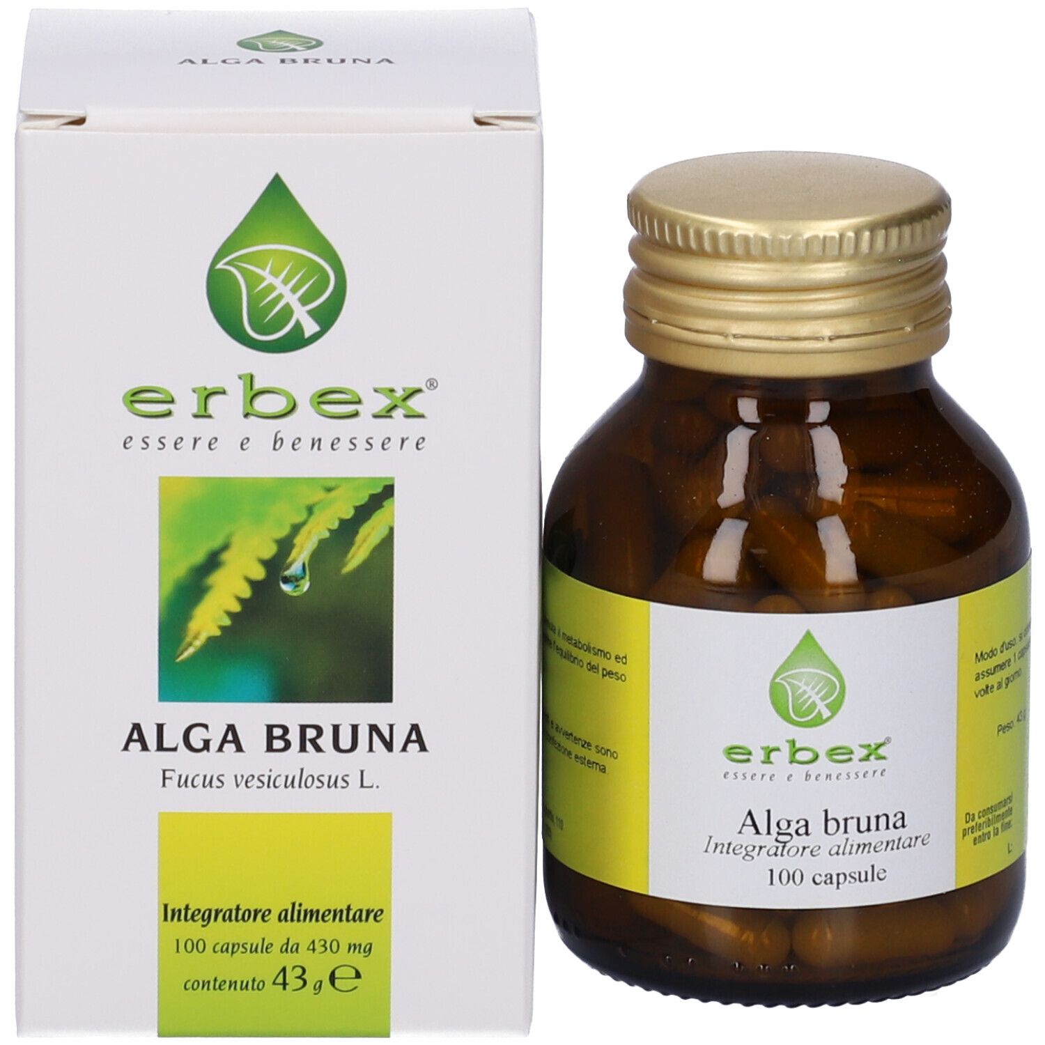Erbex Alga Bruna Capsule