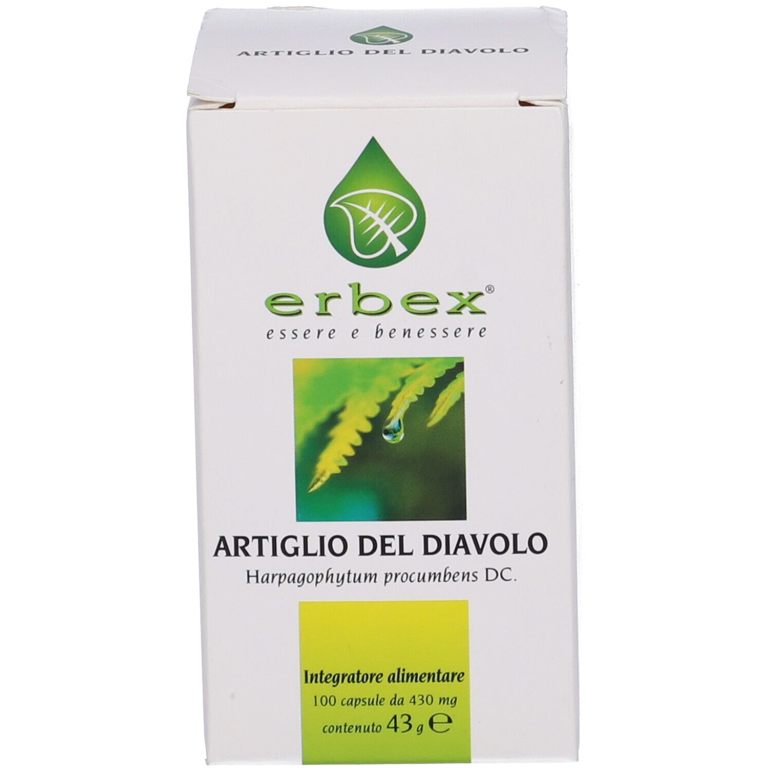 Artiglio Diavolo 100 Capsule 430Mg
