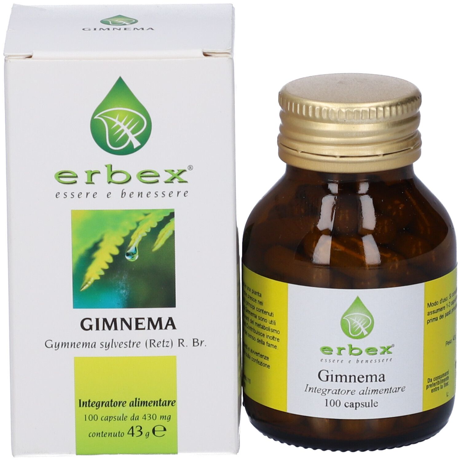 Gimnema 100 Capsule 430Mg