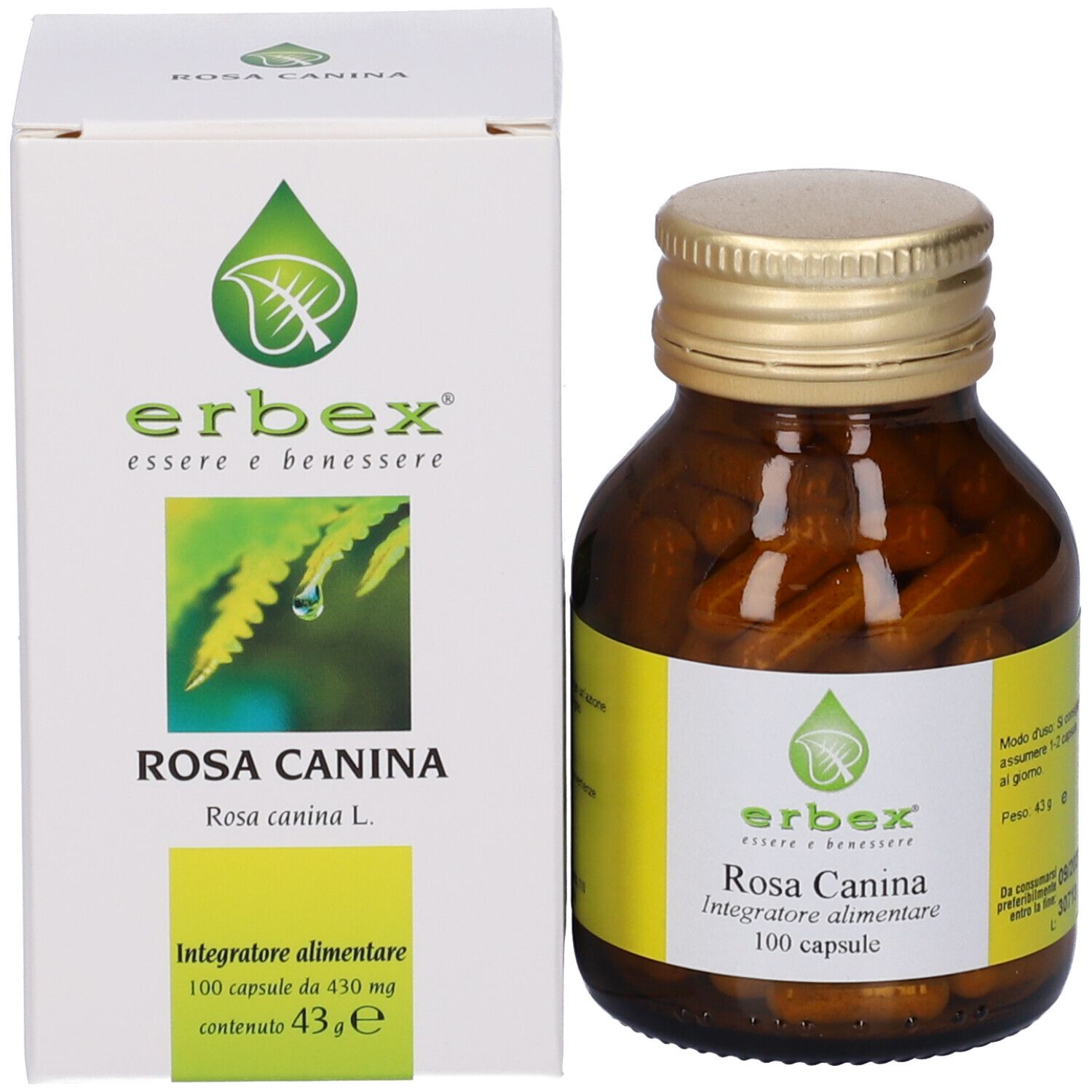 Erbex Rosa Canina Capsule