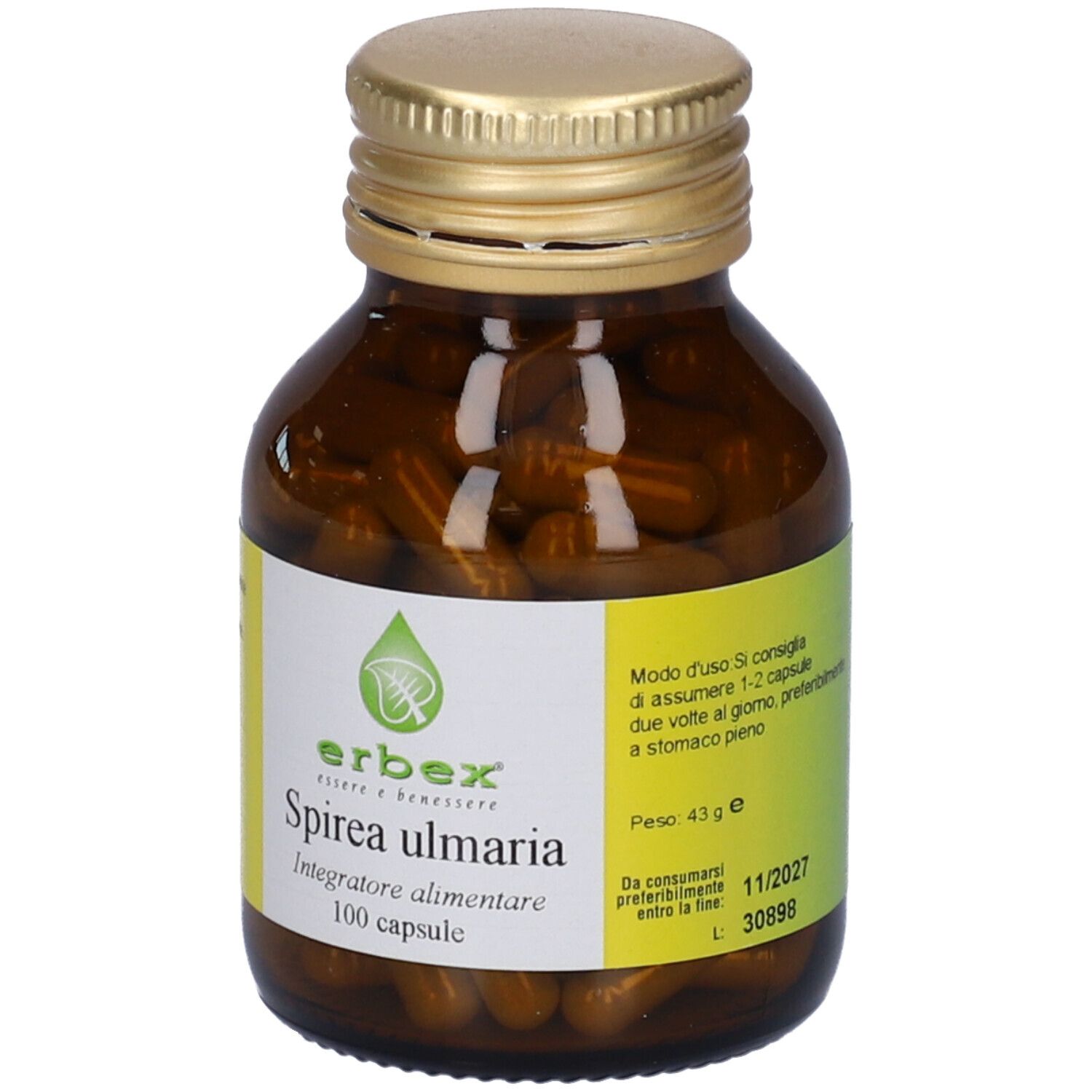 Erbex Spirea Ulmaria Capsule