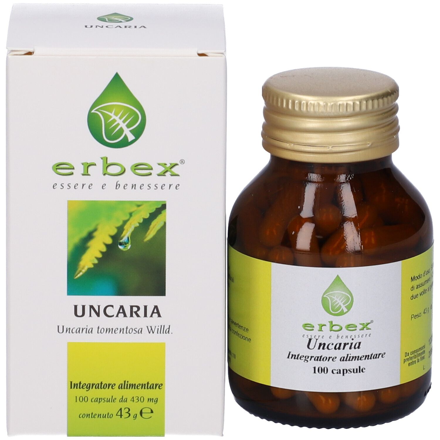 Erbex Uncaria Tomentosa Capsule