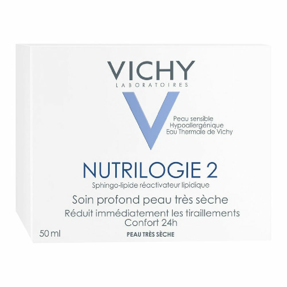 Vichy Nutrilogie Crema Giorno nutritiva per pelle molto secca 50 ml