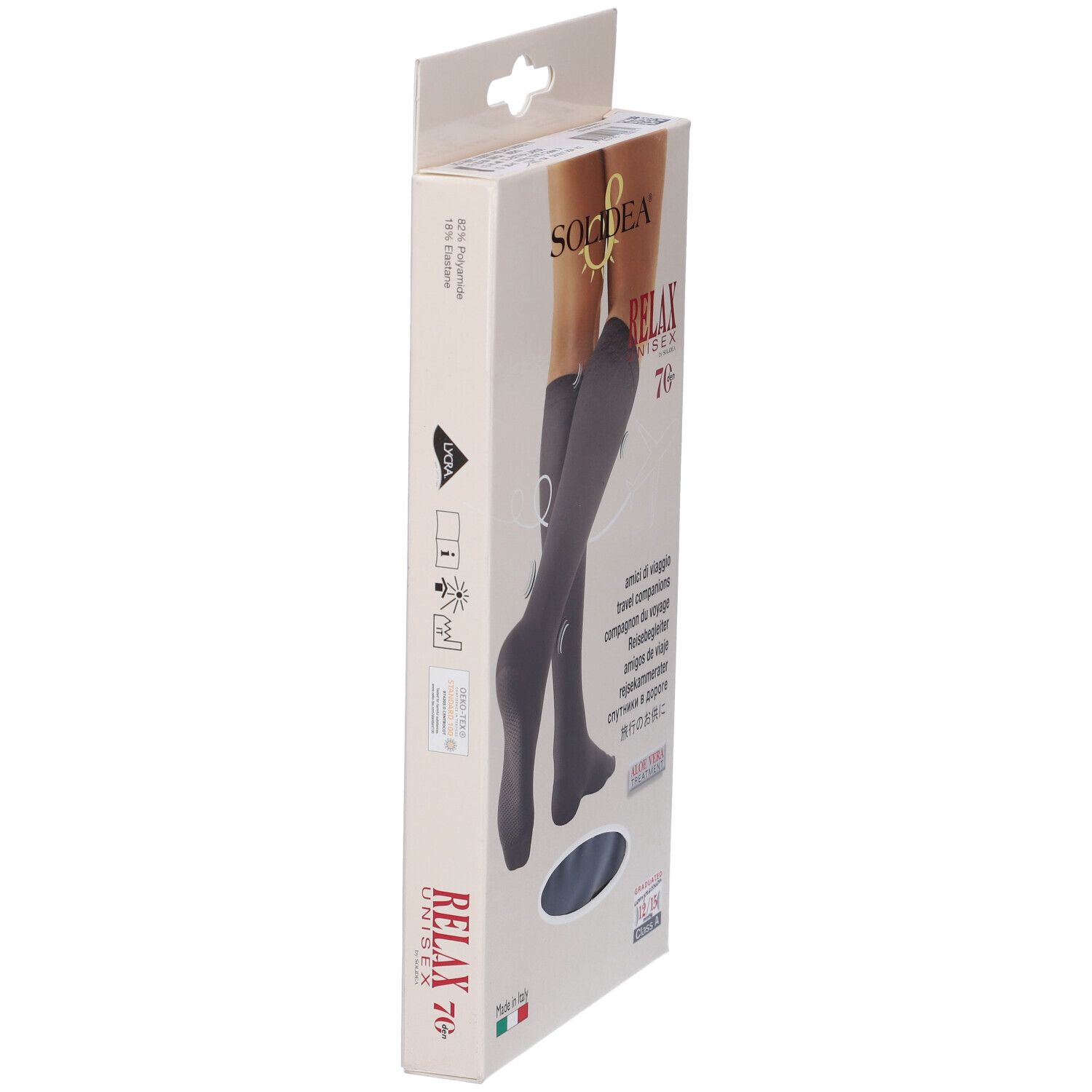 Relax Unisex 70 Gambaletto Nero 4