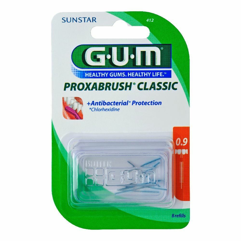Gum® Proxabrush Classic 0,9 mm ISO 2 Ricambio