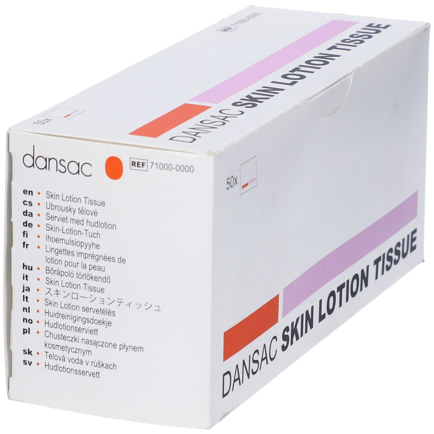 Dansac Salvietta Con Lozione Igienizzante Area Peristomale 50 Pezzi