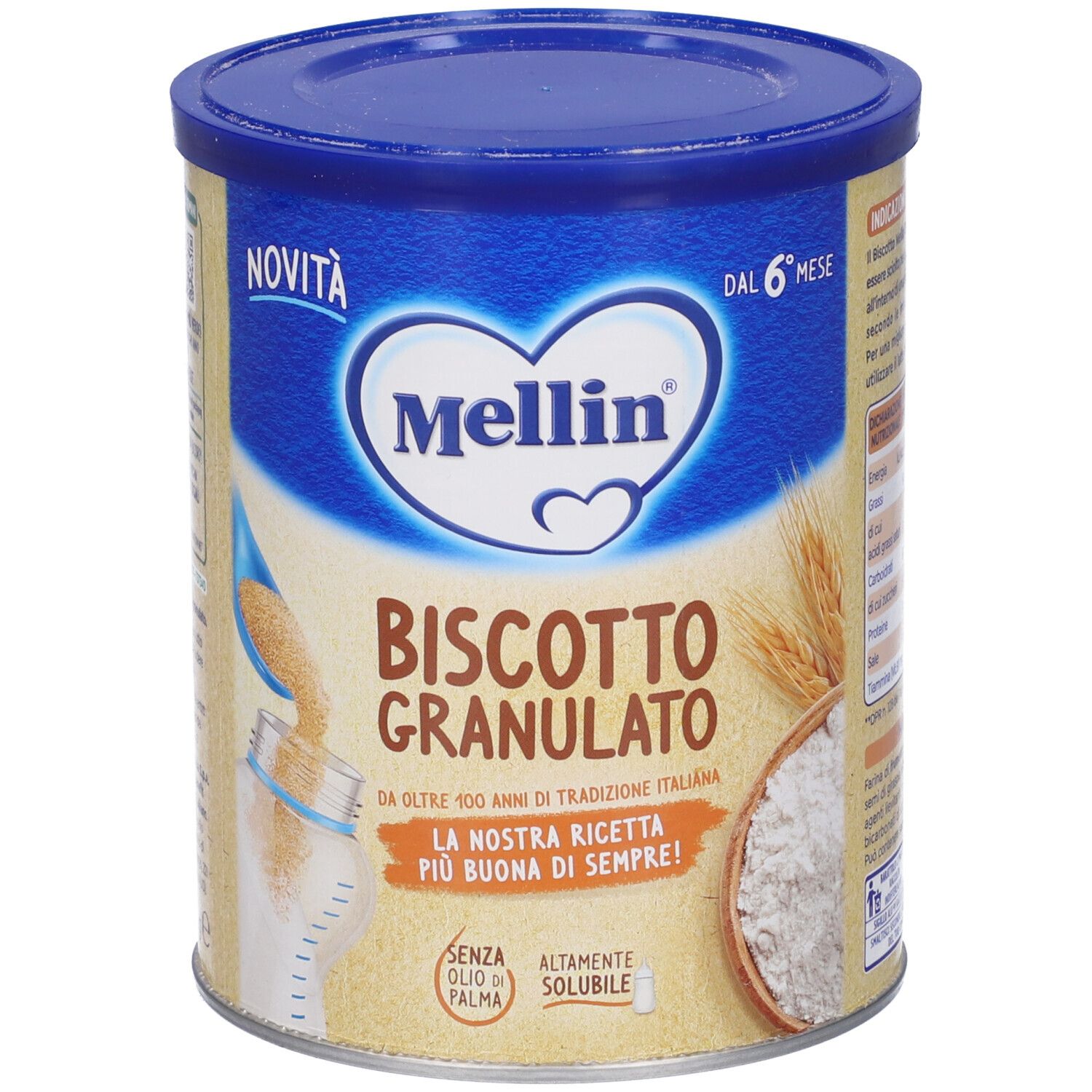 Mellin Biscotto Classico Granulato 400 g