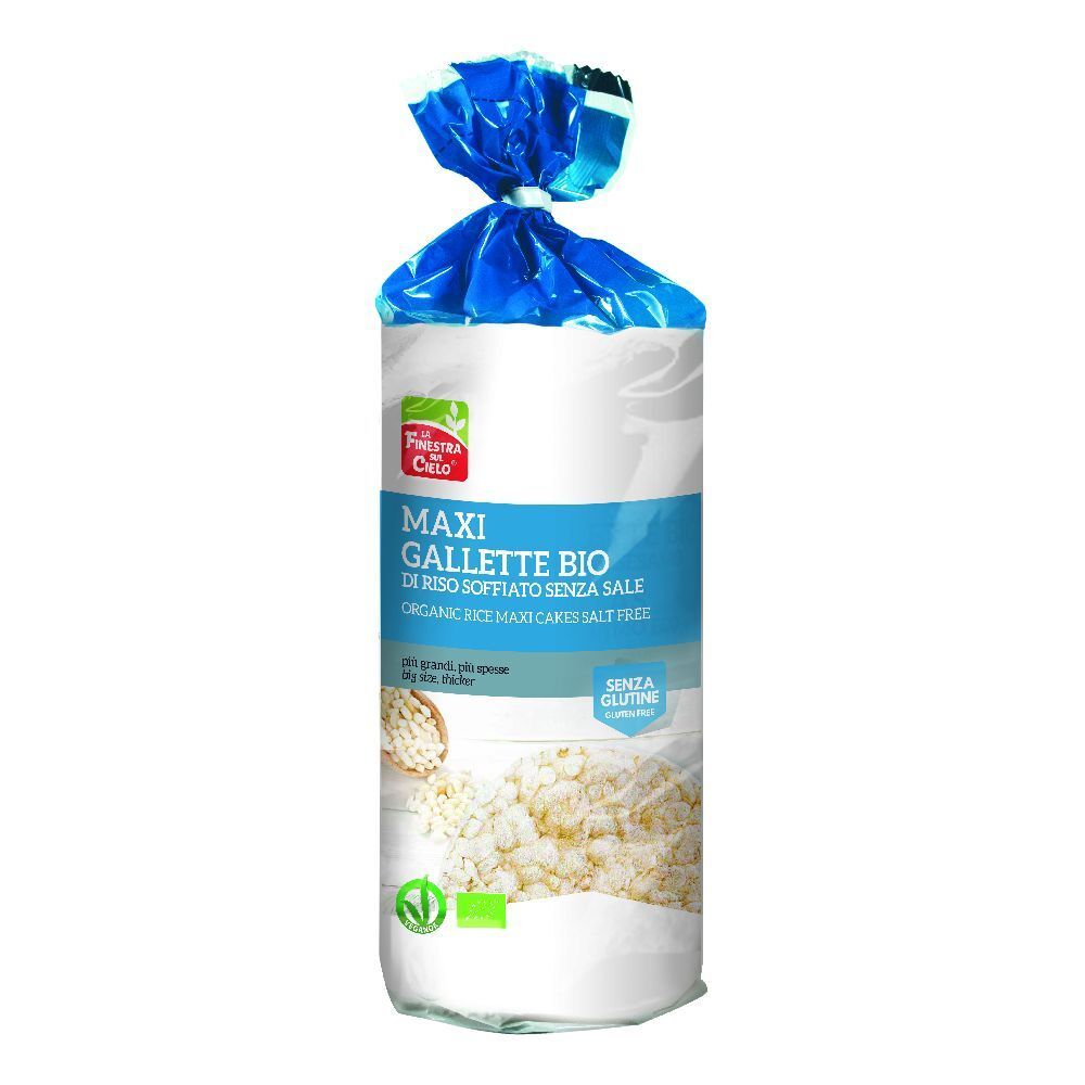 Maxigallette Di Riso Senza Sale Bio 200 G