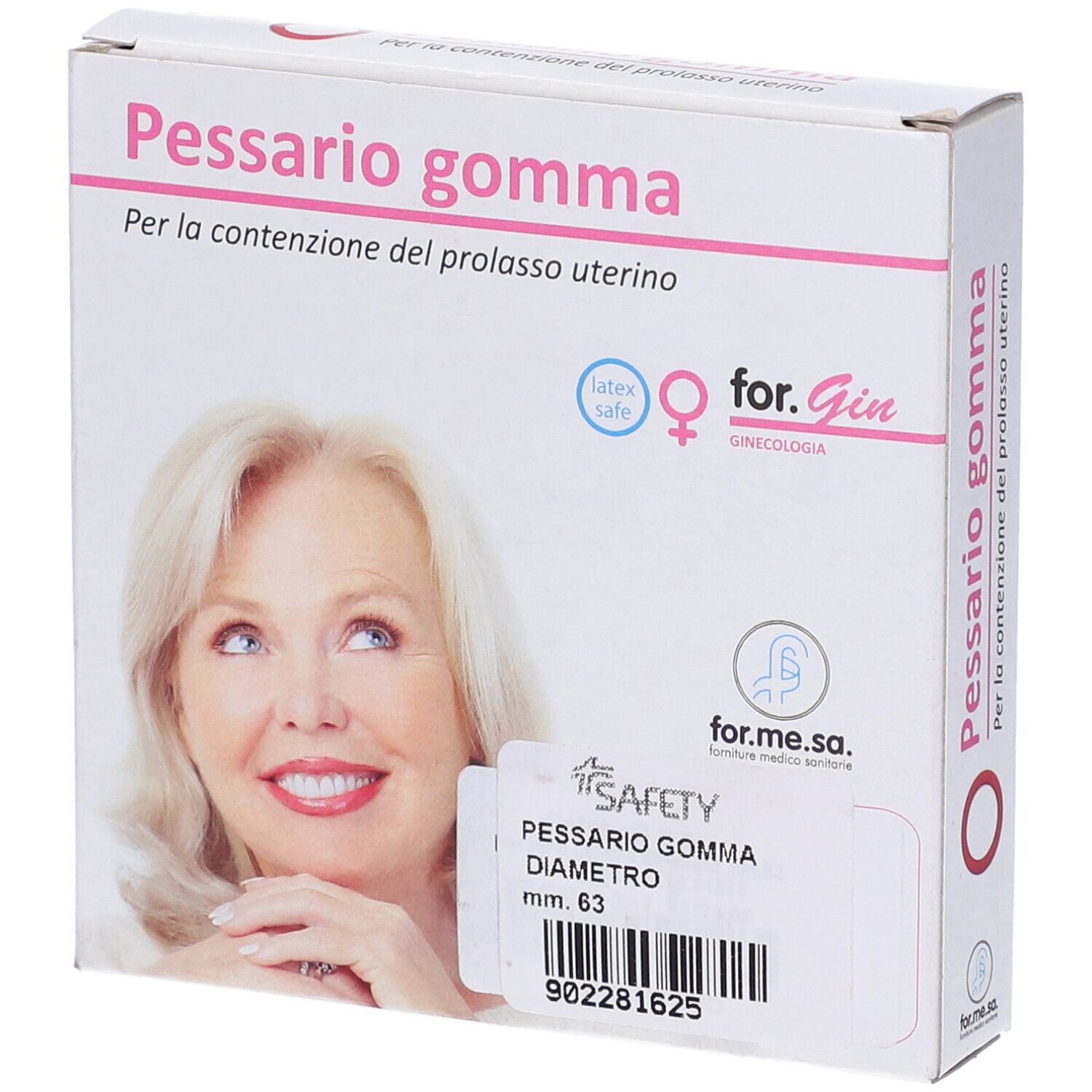 Pessario Gomma Numero 63