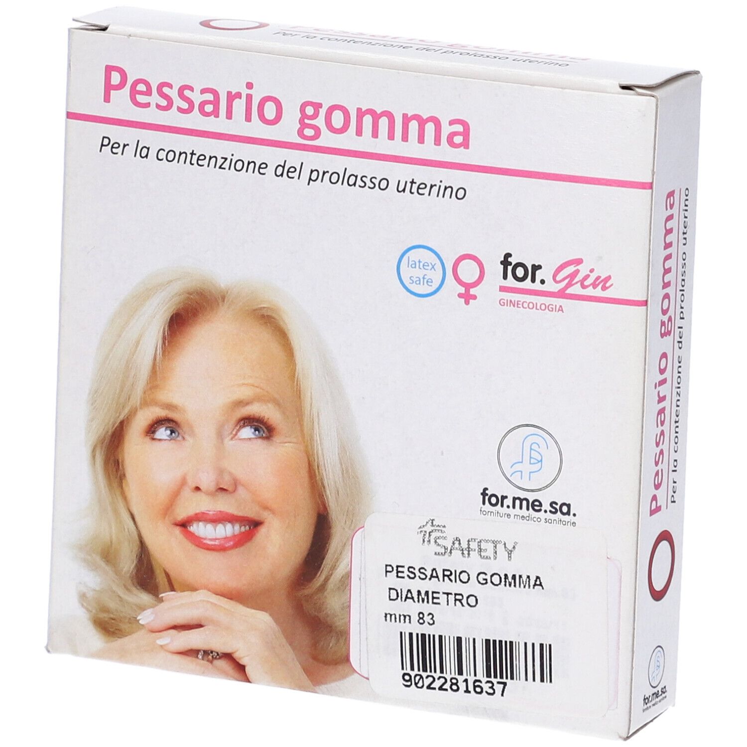 Pessario Gomma Rosso 83Mm Nm