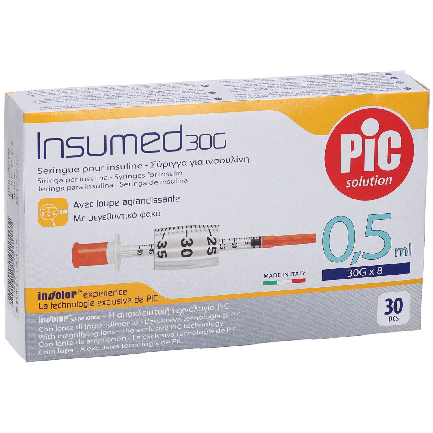Pic Insumed Siringhe per insulina 0,5 ml