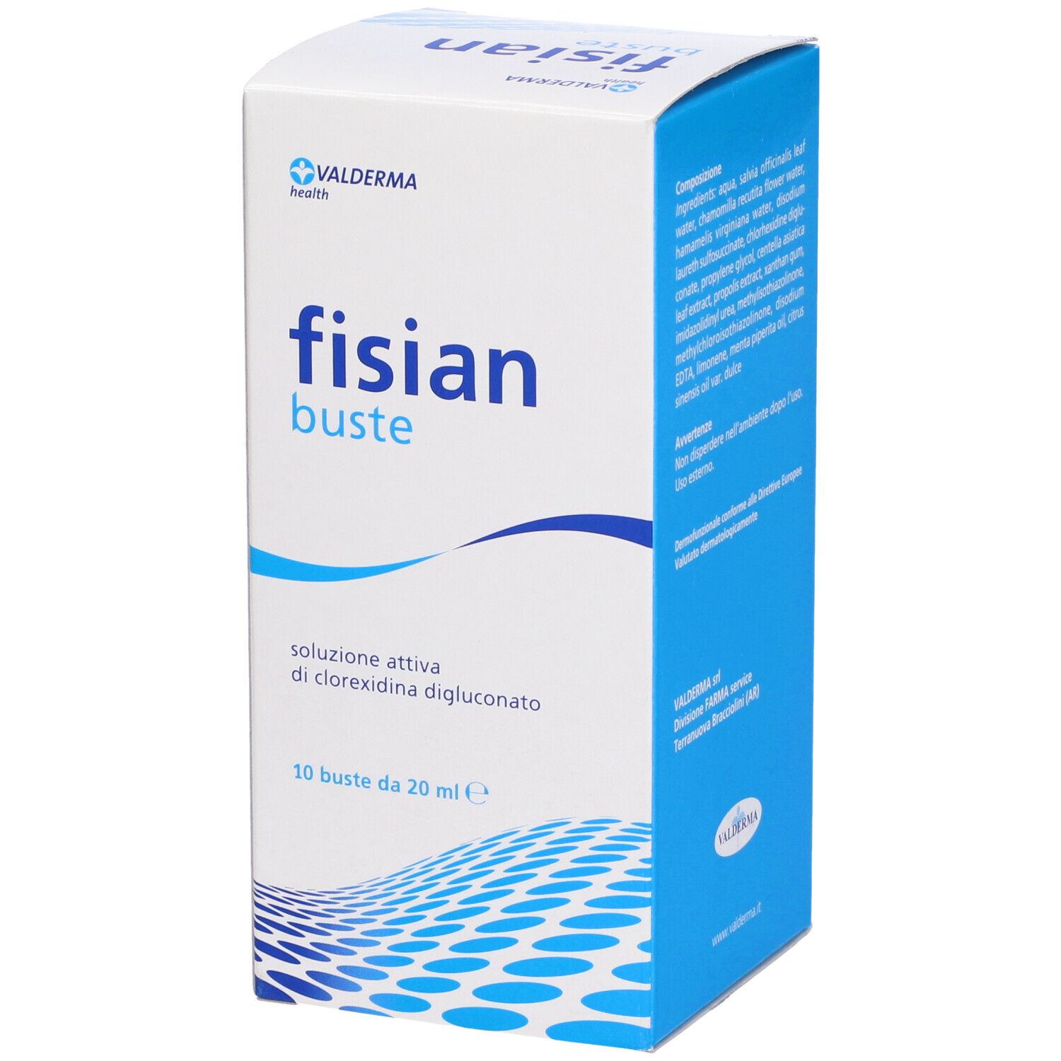 Fisian Buste 10 Pezzi 20 Ml