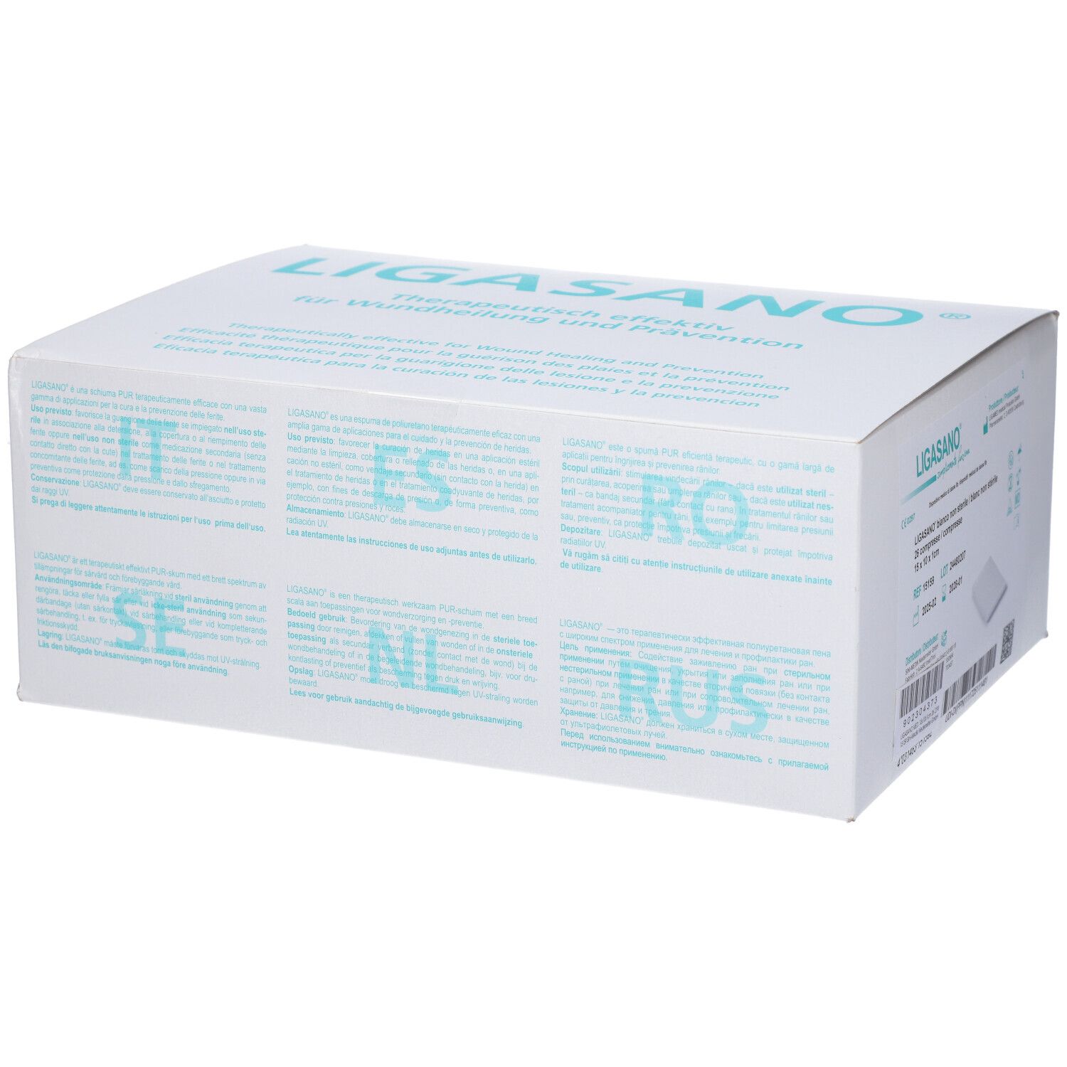 Ligasano Medicazione Assorbente in Poliuretano Espanso 10 x 15 cm Altezza 1 cm